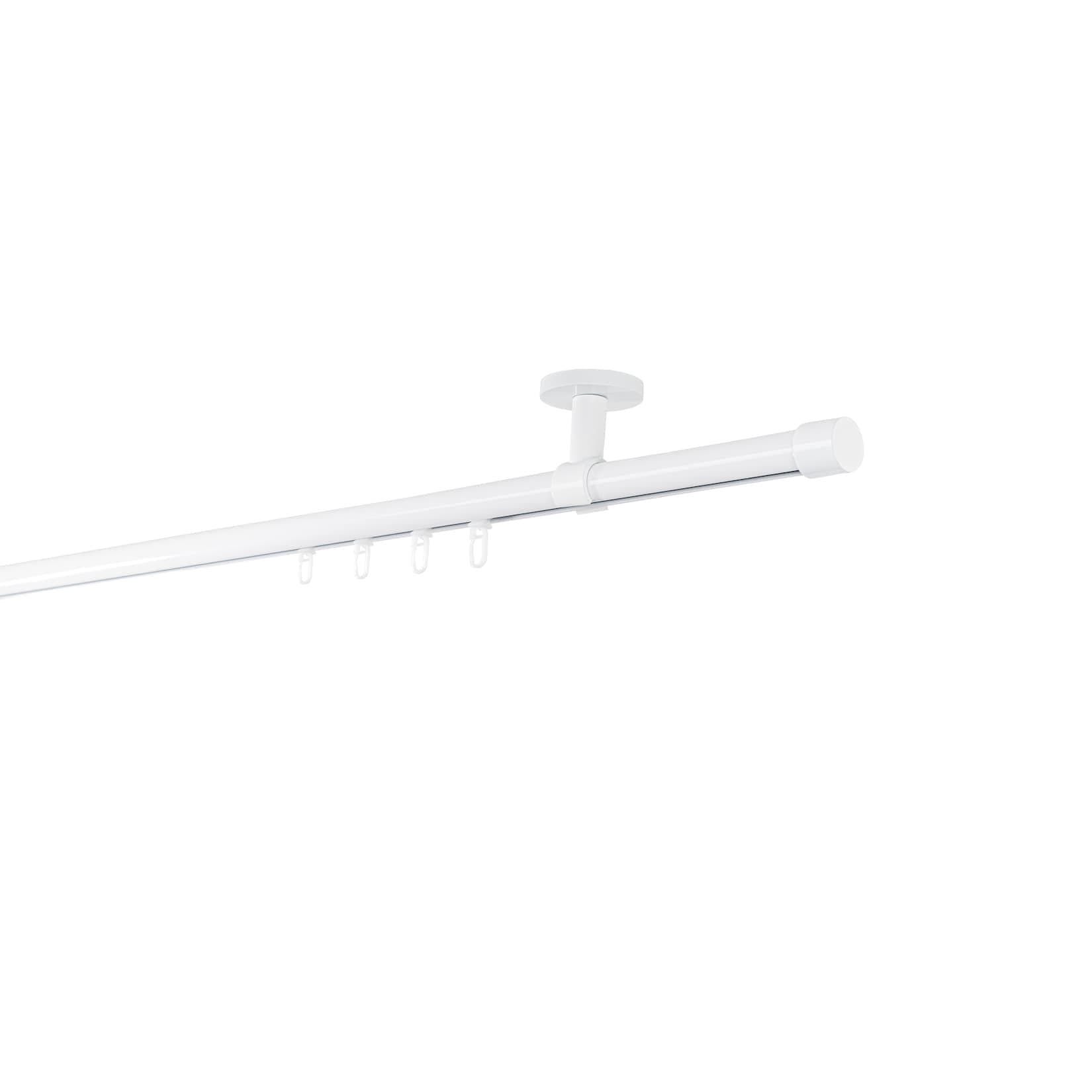 Ondeco Gardinenstange Innenlauf 20mm Weiß 370cm