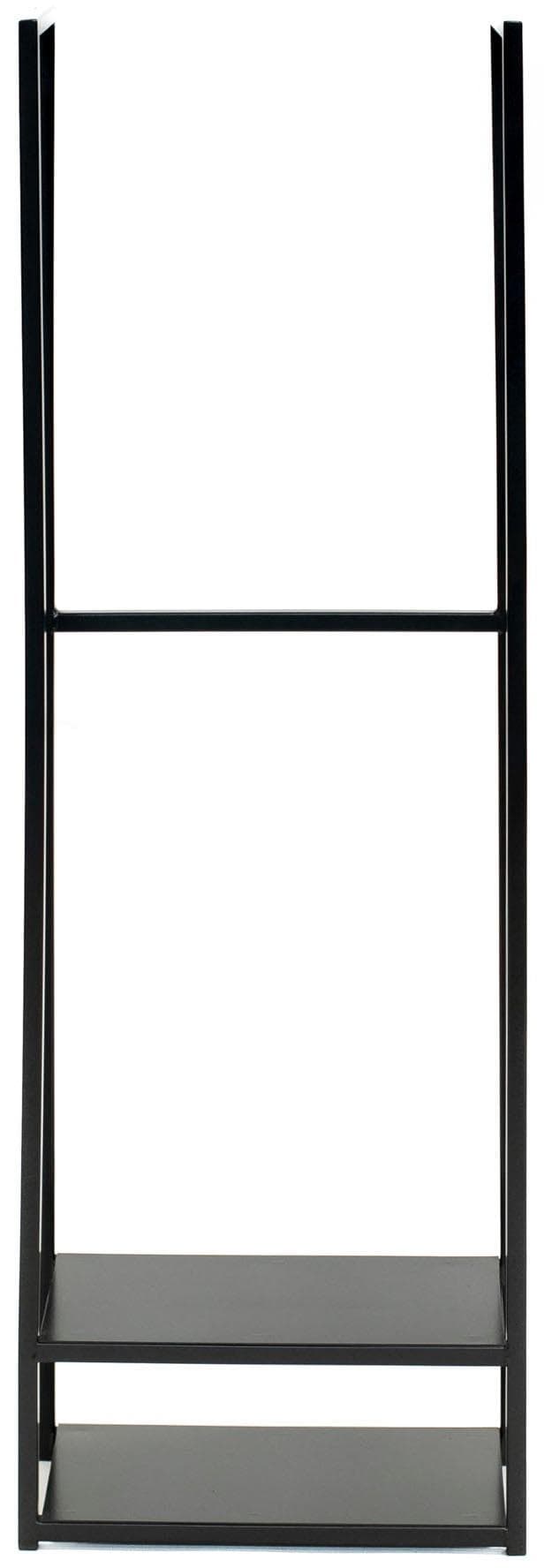 Kaminholzregal Porthos in Schwarz