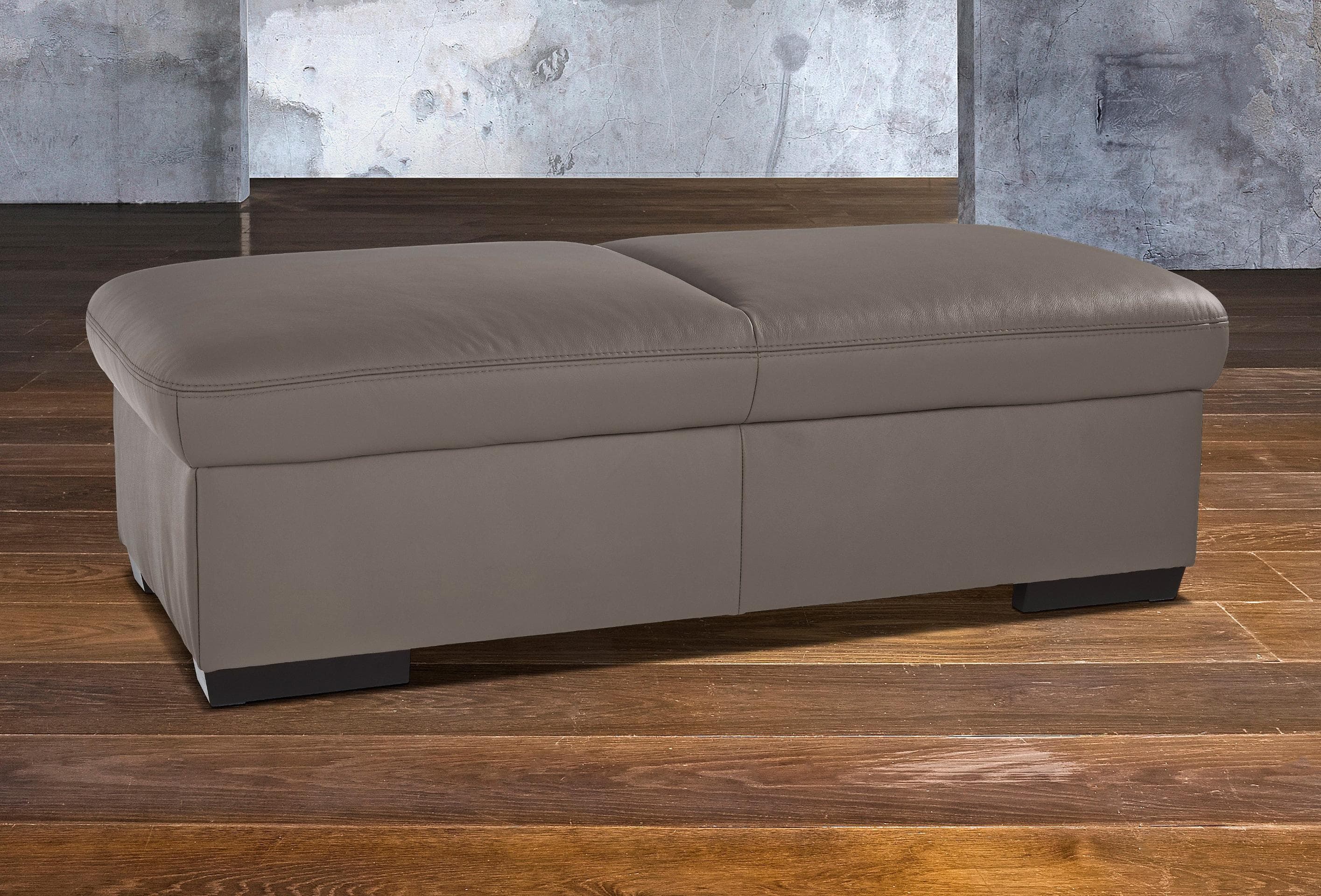 EXXPO Salerno Bankhocker Grau Modern Polsterhocker