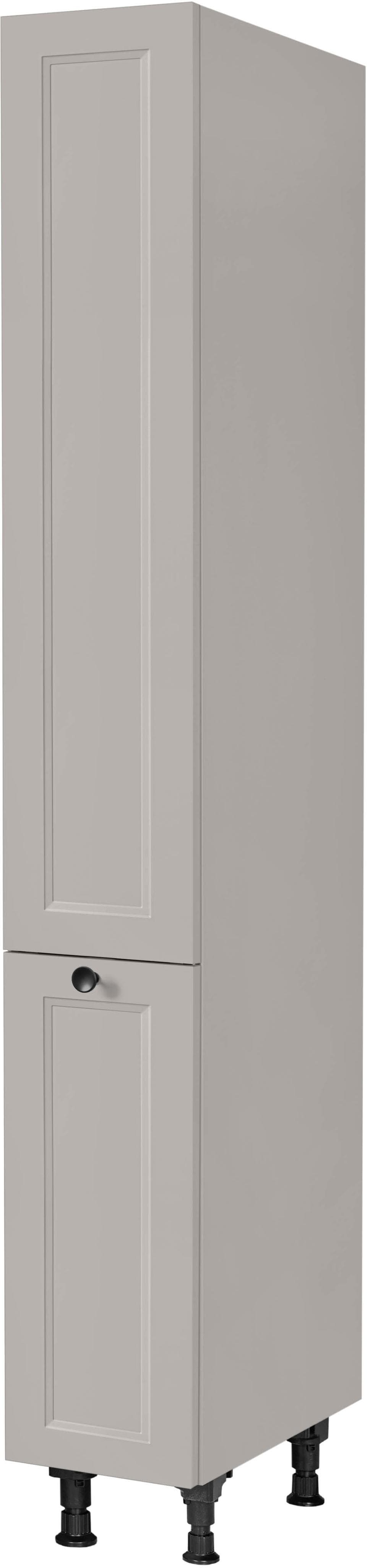 nobilia Apothekerschrank Cascada Grau Landhaus-Stil