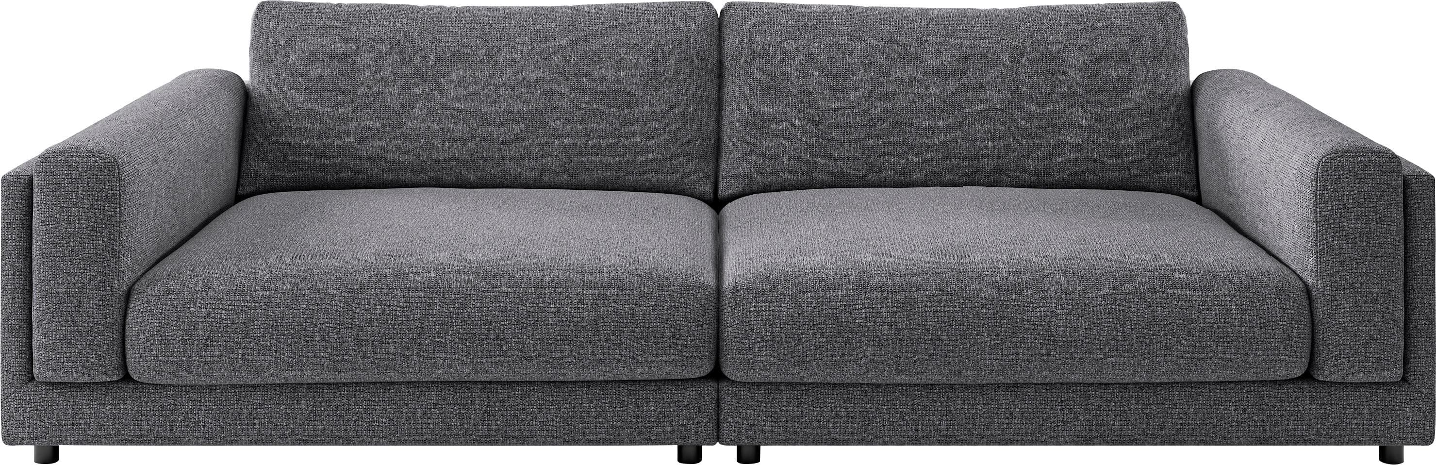 Big-Sofa 3C CANDY Karalis Anthrazit Extra Große Sitztiefe