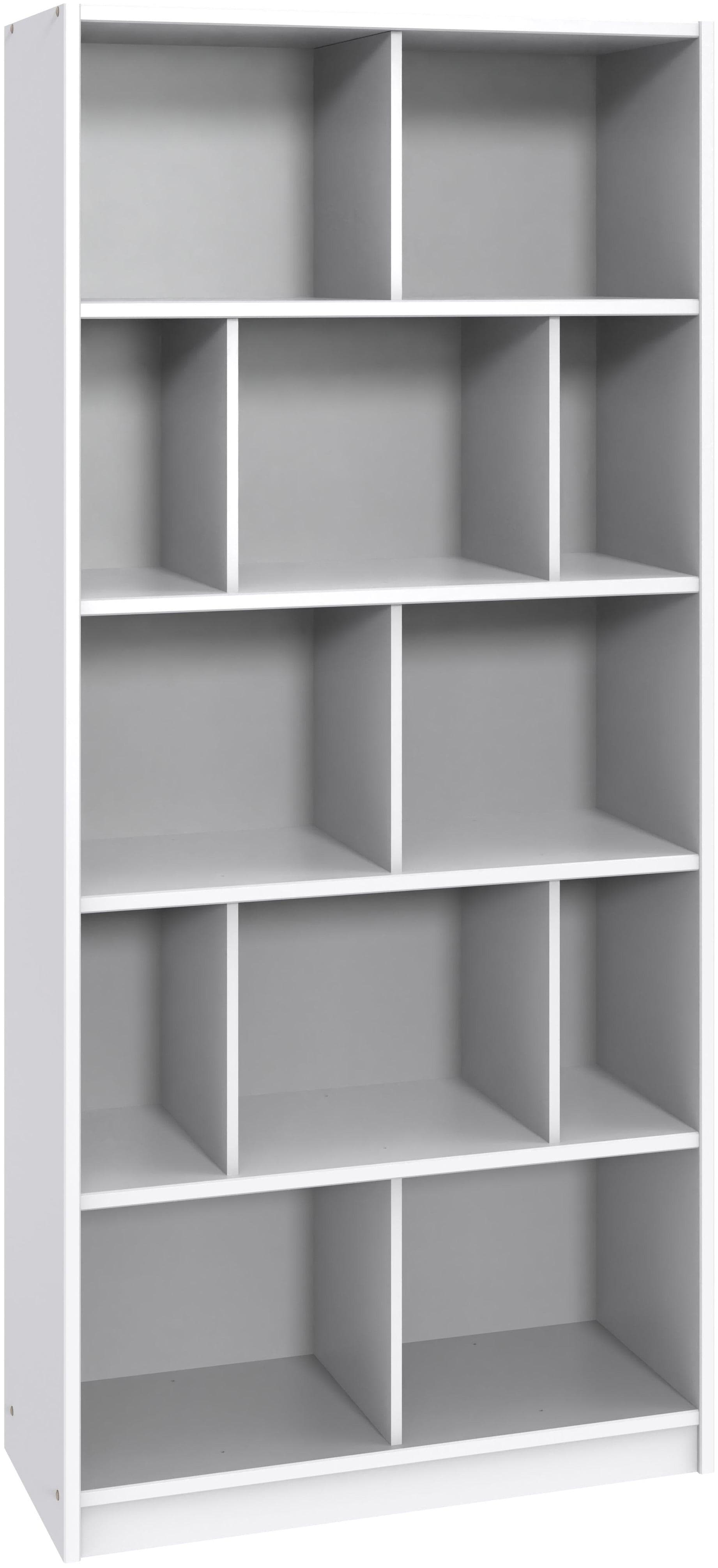 Multifunktionales Regalelement mit vielseitigen Aufbewahrungsmöglichkeiten