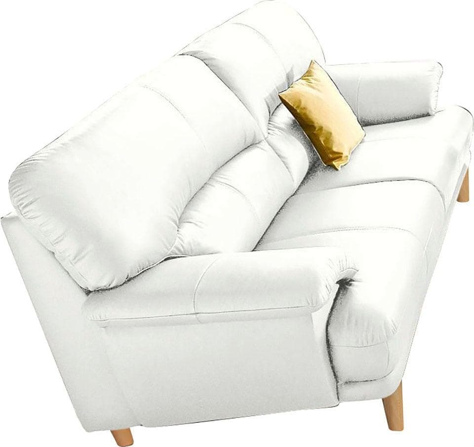 Trendmanufaktur Cecilia 3-Sitzer Sofa Italienisches Design Weiß