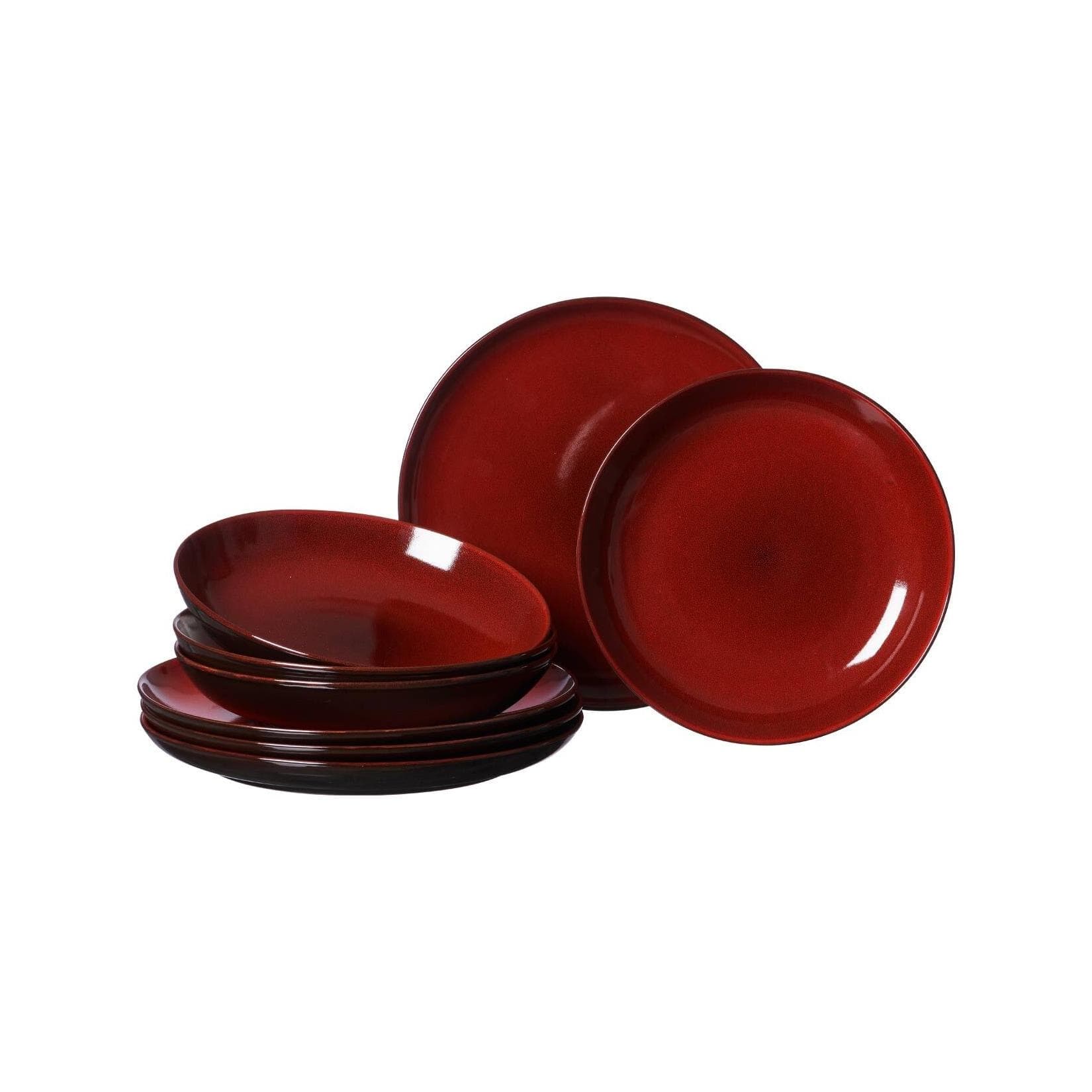 Ritzenhoff & Breker GAMBIA Tafelservice 8-teilig Rot