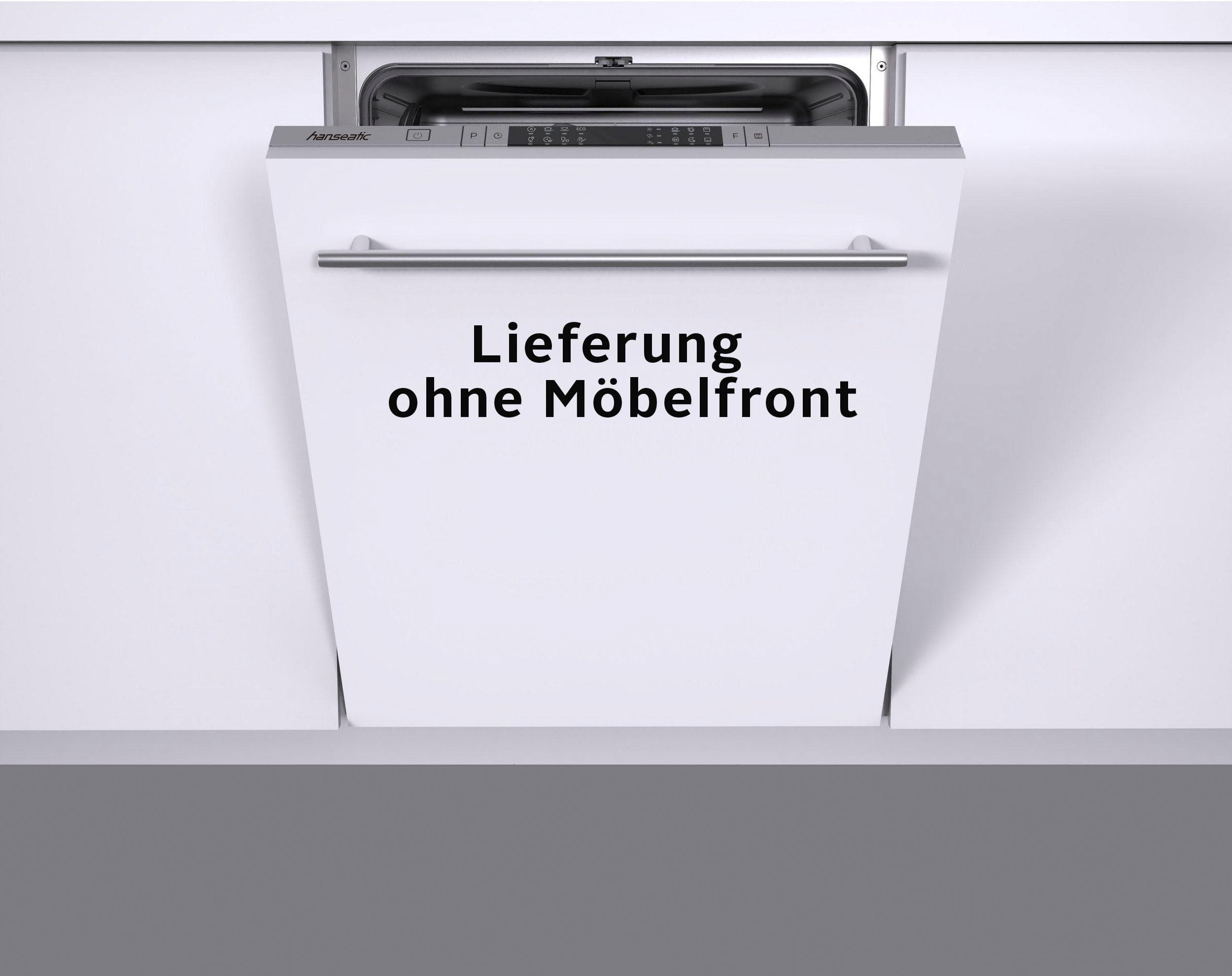 HANSEATIC Geschirrspüler HGVI6082C13J7713DS Silber Vollintegrierbar