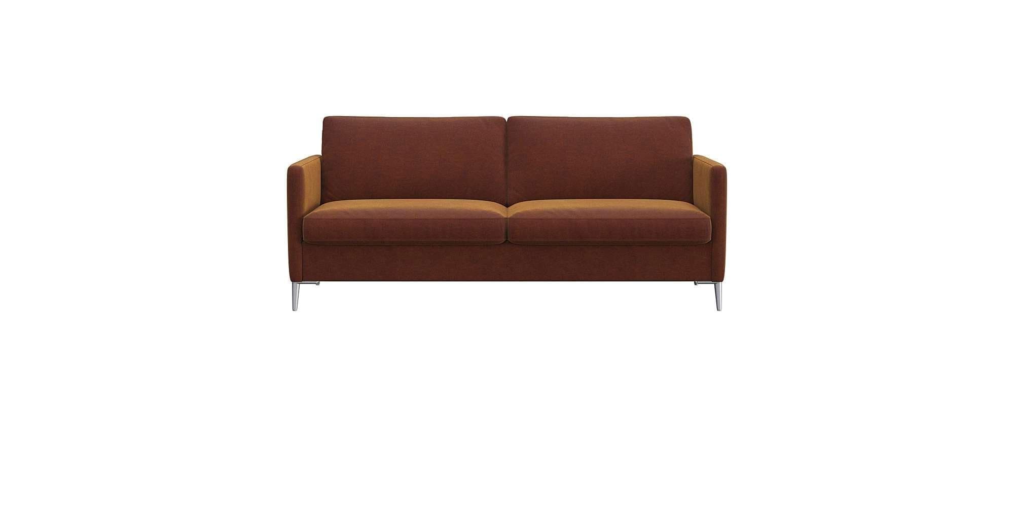 Flexlux Fiore 2,5-Sitzer Sofa Braun Kaltschaum