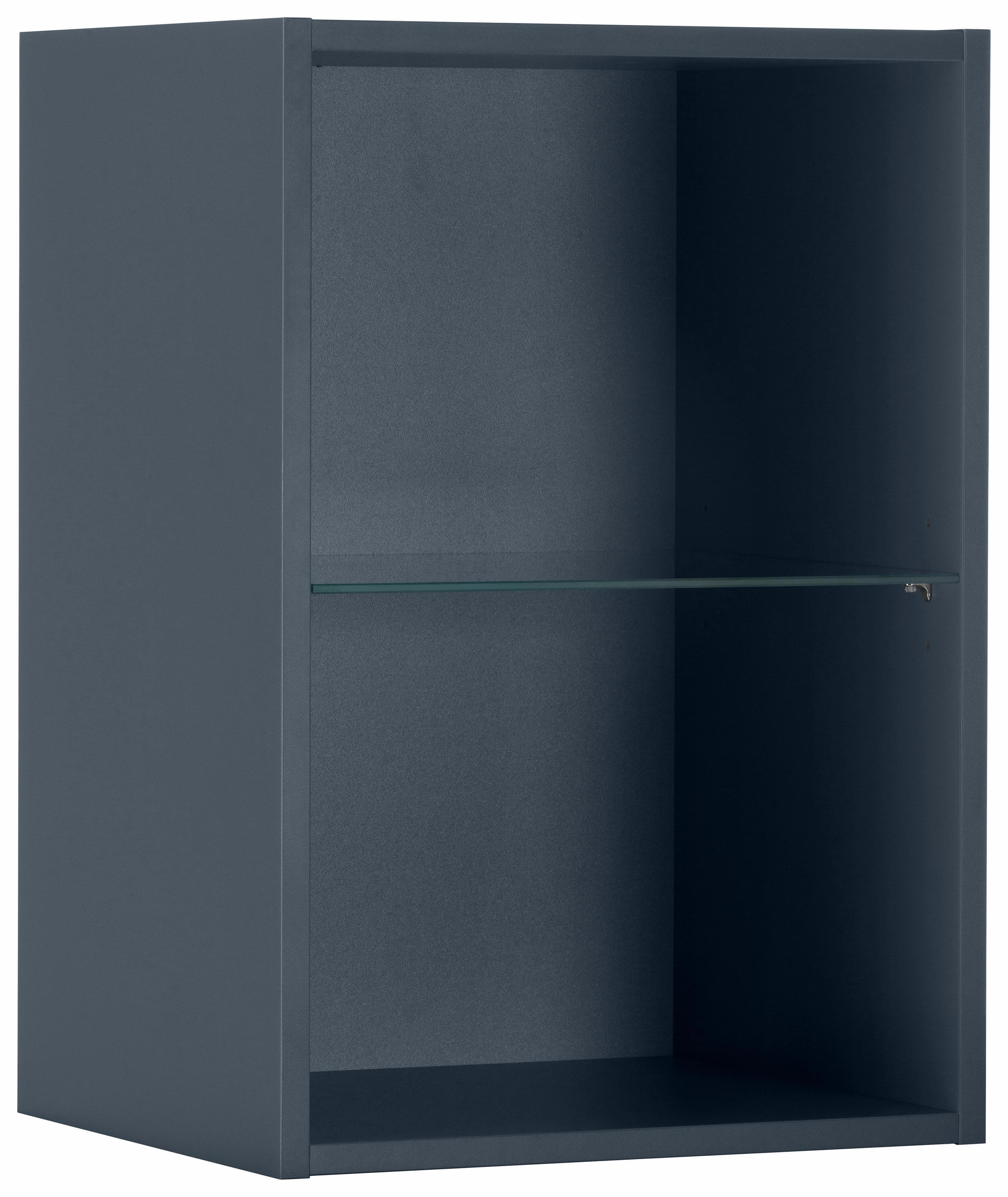 OPTIFIT Hängeregal Mini Anthrazit mit Glasboden
