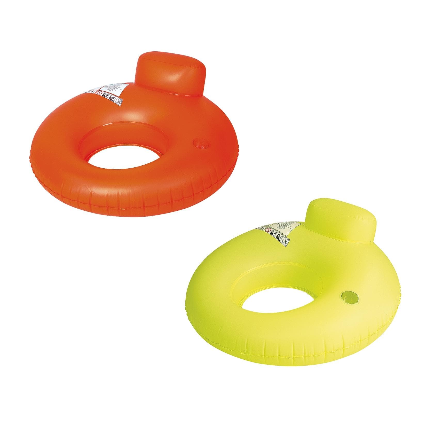 2 x Wassersessel mit Rückenlehne - Aufblasbar Pool & Strand