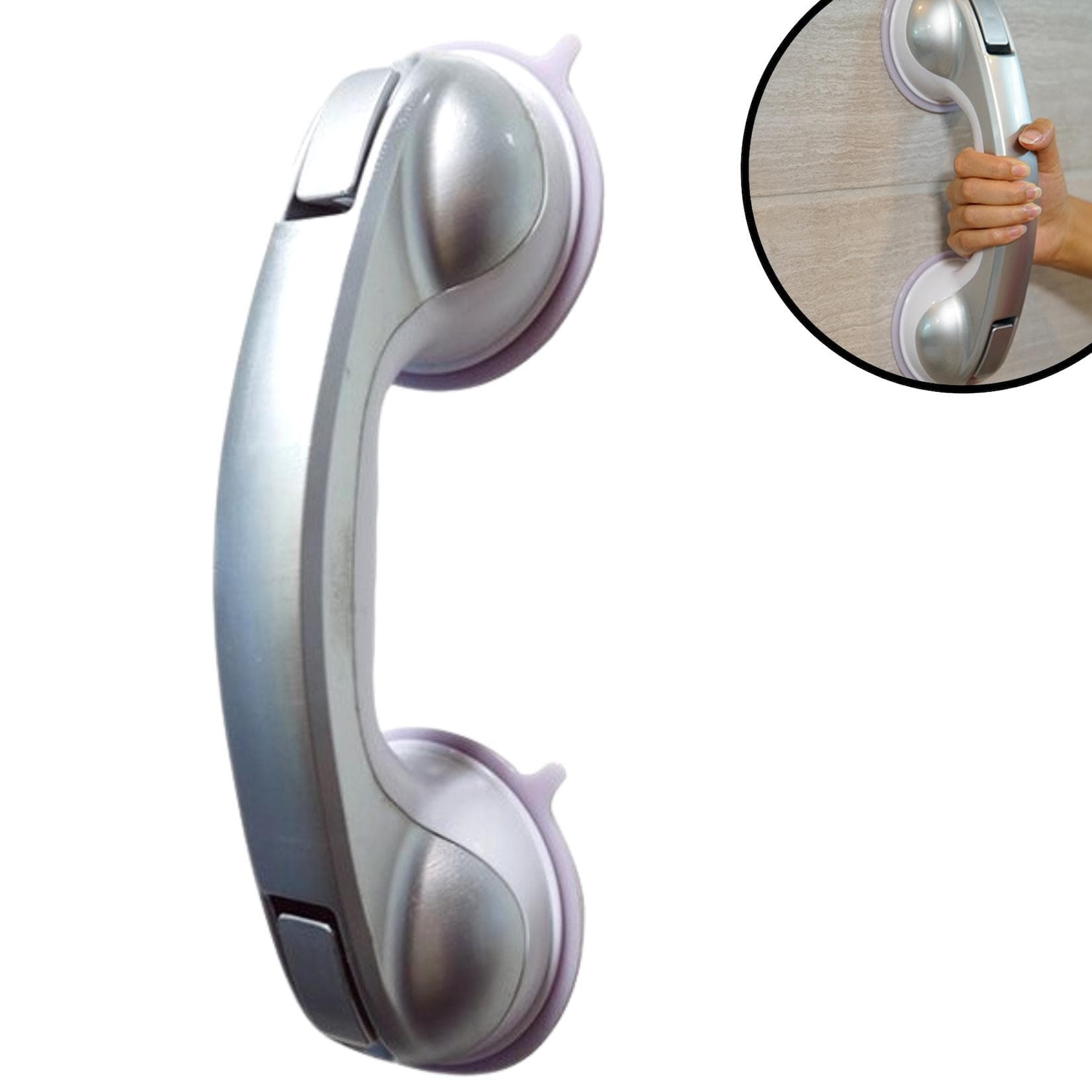 Starlyf® Haltegriff Dusche Badewanne Saugnapf Handy Grasp Pro