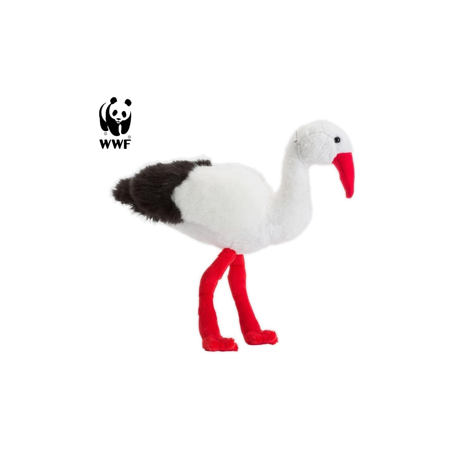WWF Plüschtier Storch 23cm Kuscheltier
