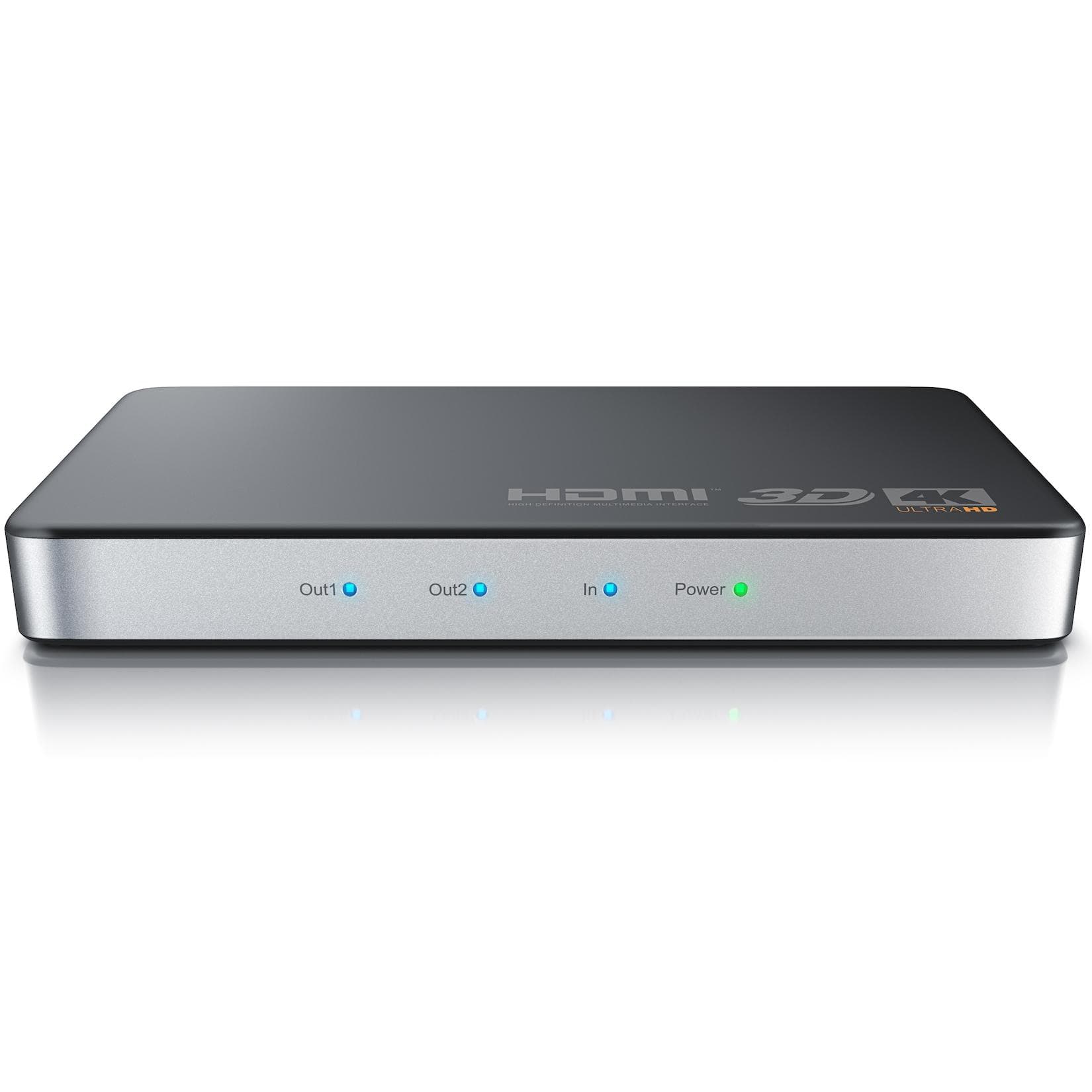 Primewire HDMI Splitter 4K UHD 1 in 2 Out Sat Verteiler