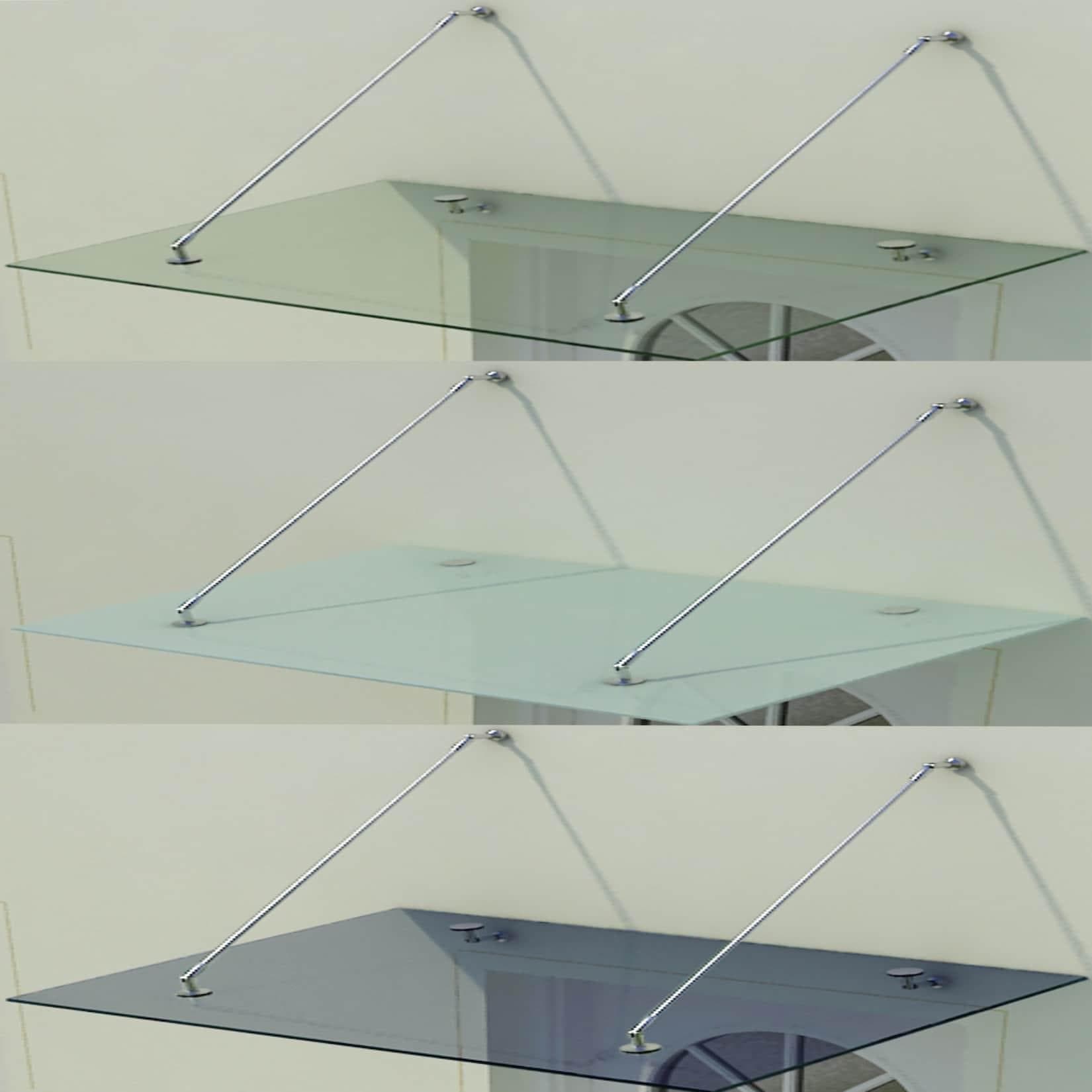 Fa-Bausysteme Glasvordach Olymp Milchglas