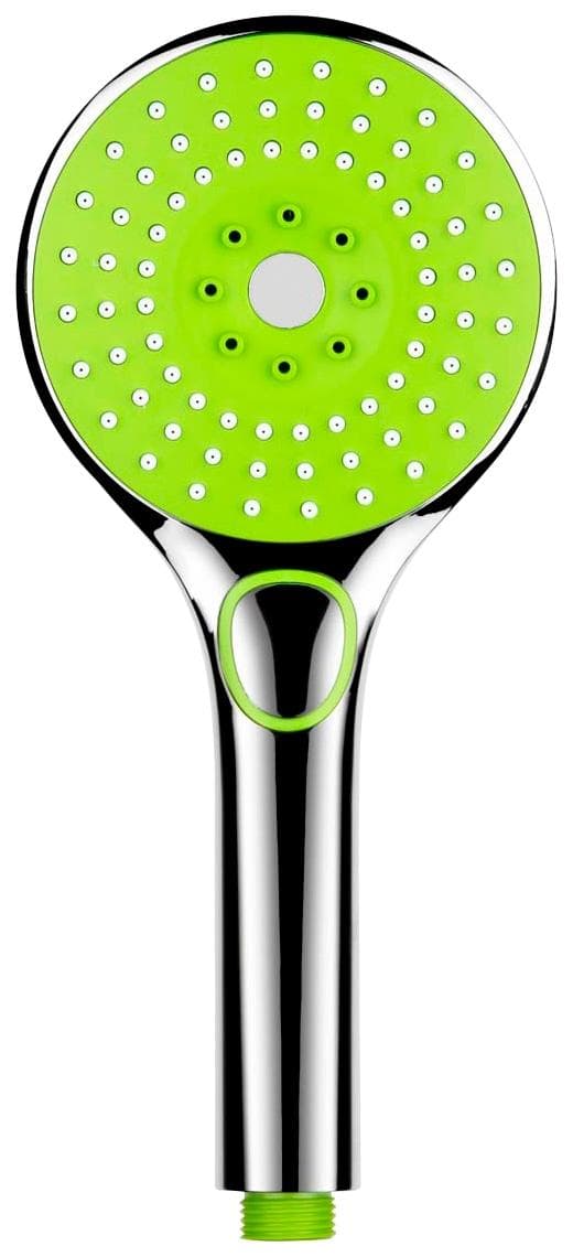 Handbrause ADOB Maestral III Grün Chromfarben Kunststoff