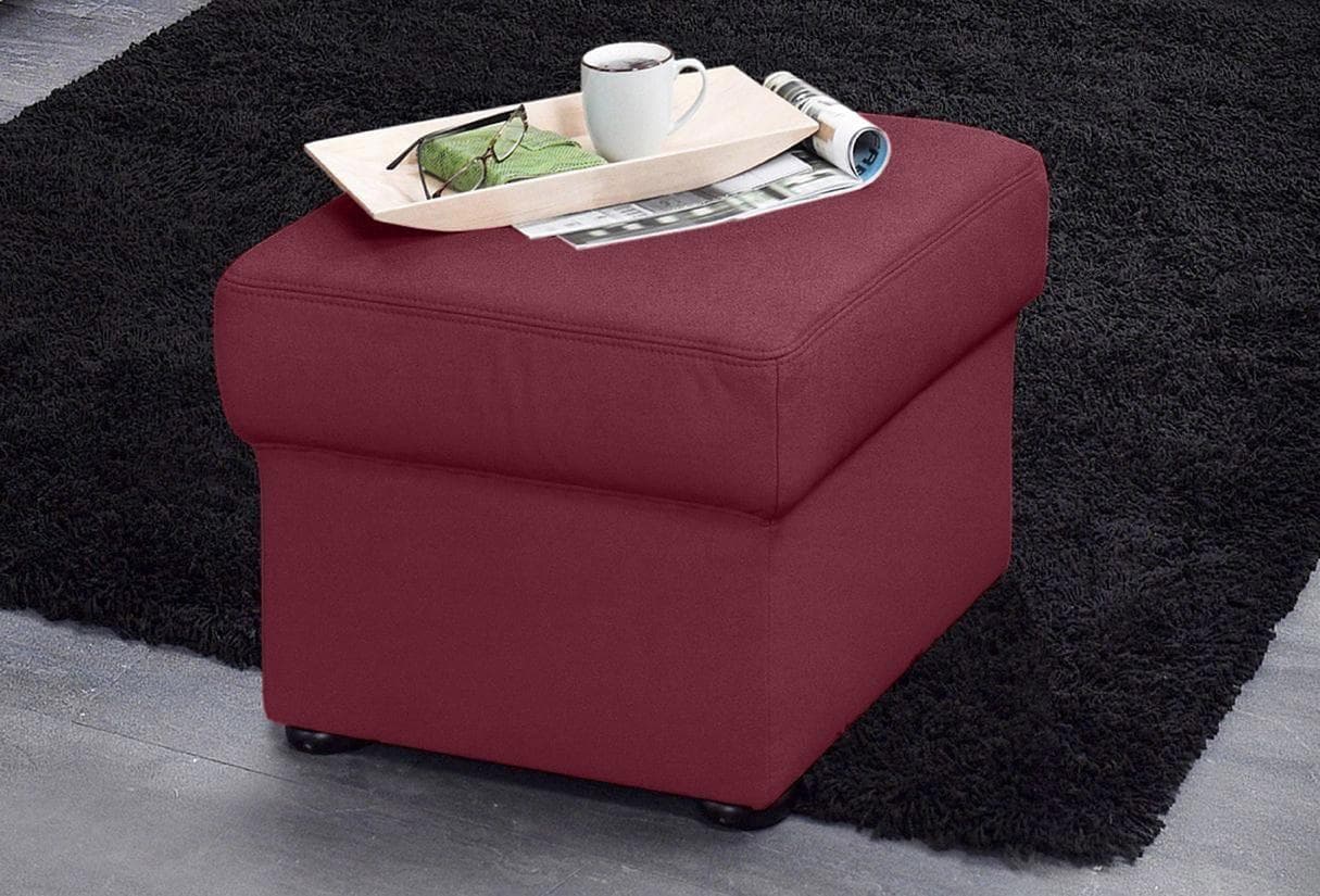 sit&more Hocker Bansin Rot FSC®-zertifiziert
