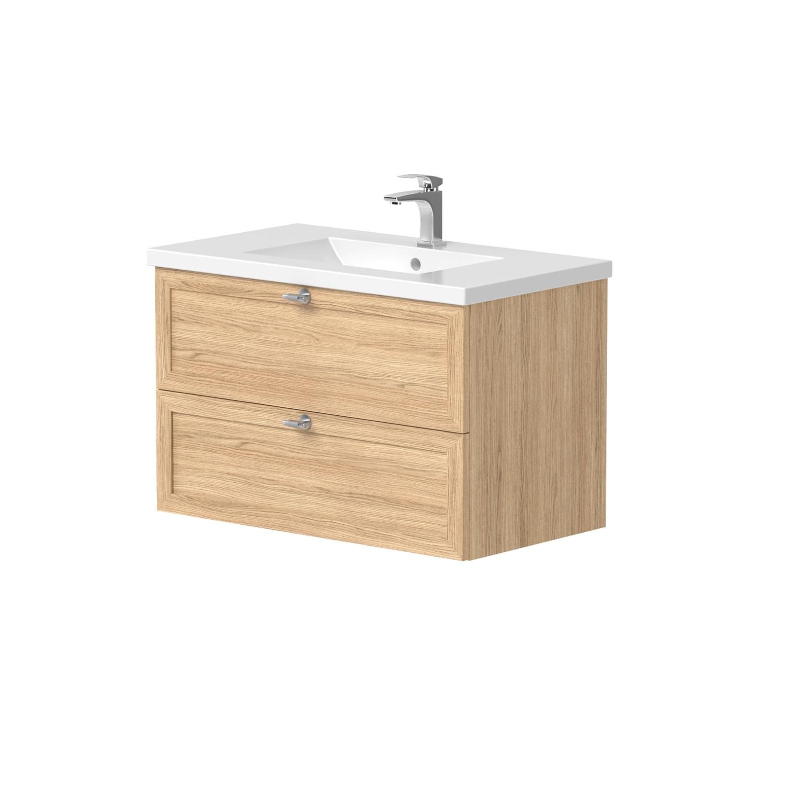 Welltime Waschtisch Rustic Beige Eichenfurnier