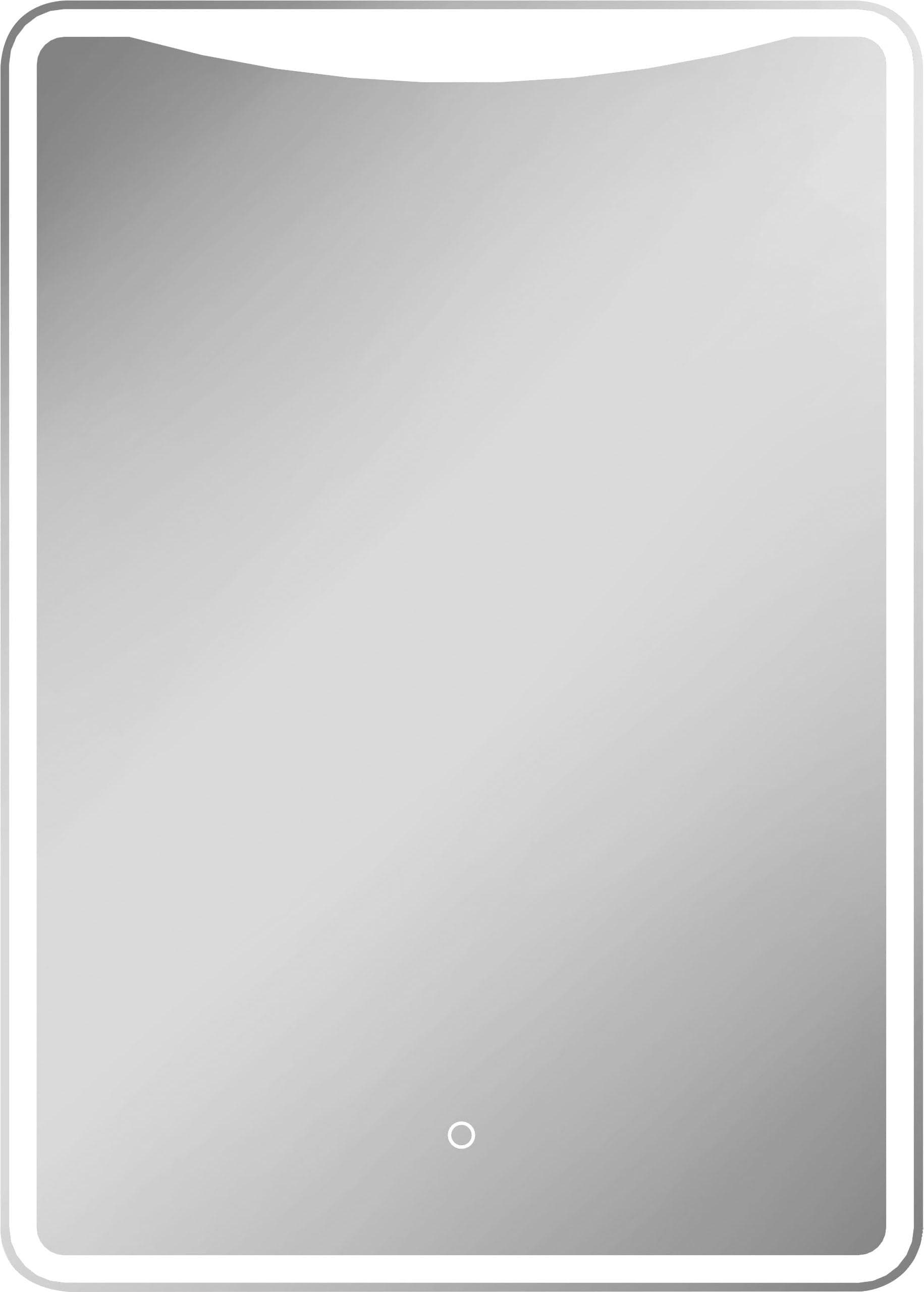 LED-Lichtspiegel JOKEY "Salerno" Silber Rahmenlos 50x70 cm