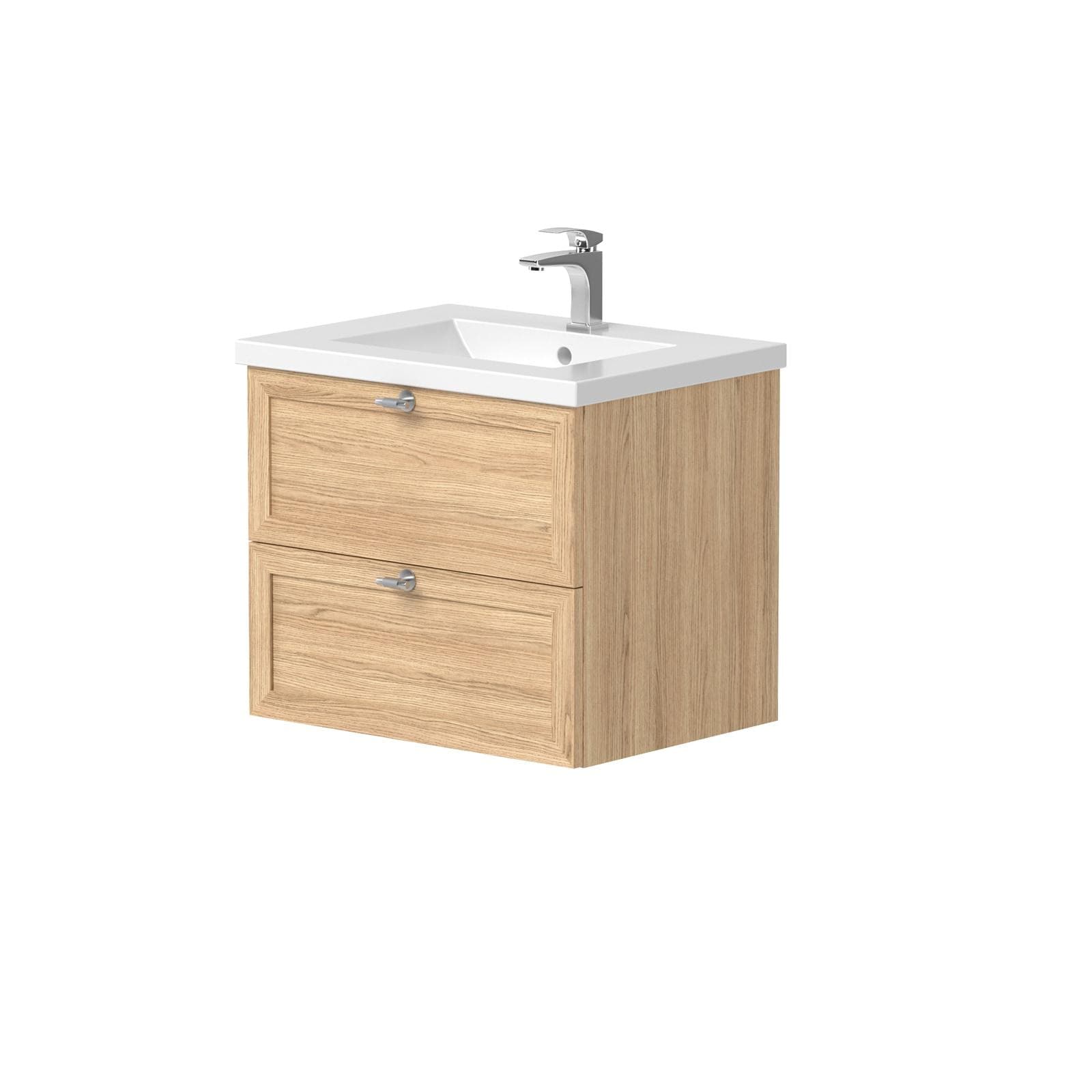 Welltime Waschtisch Rustic Beige Eichenfurnier