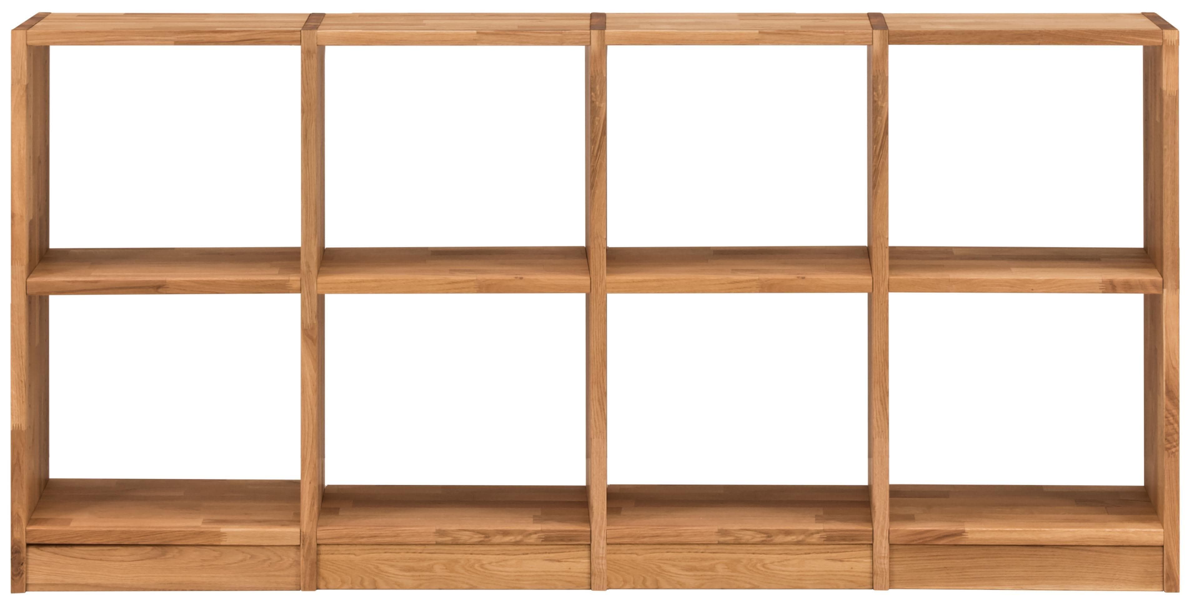 HOME AFFAIRE Regalelement "Ecko" Wildeiche 181x87x34 cm