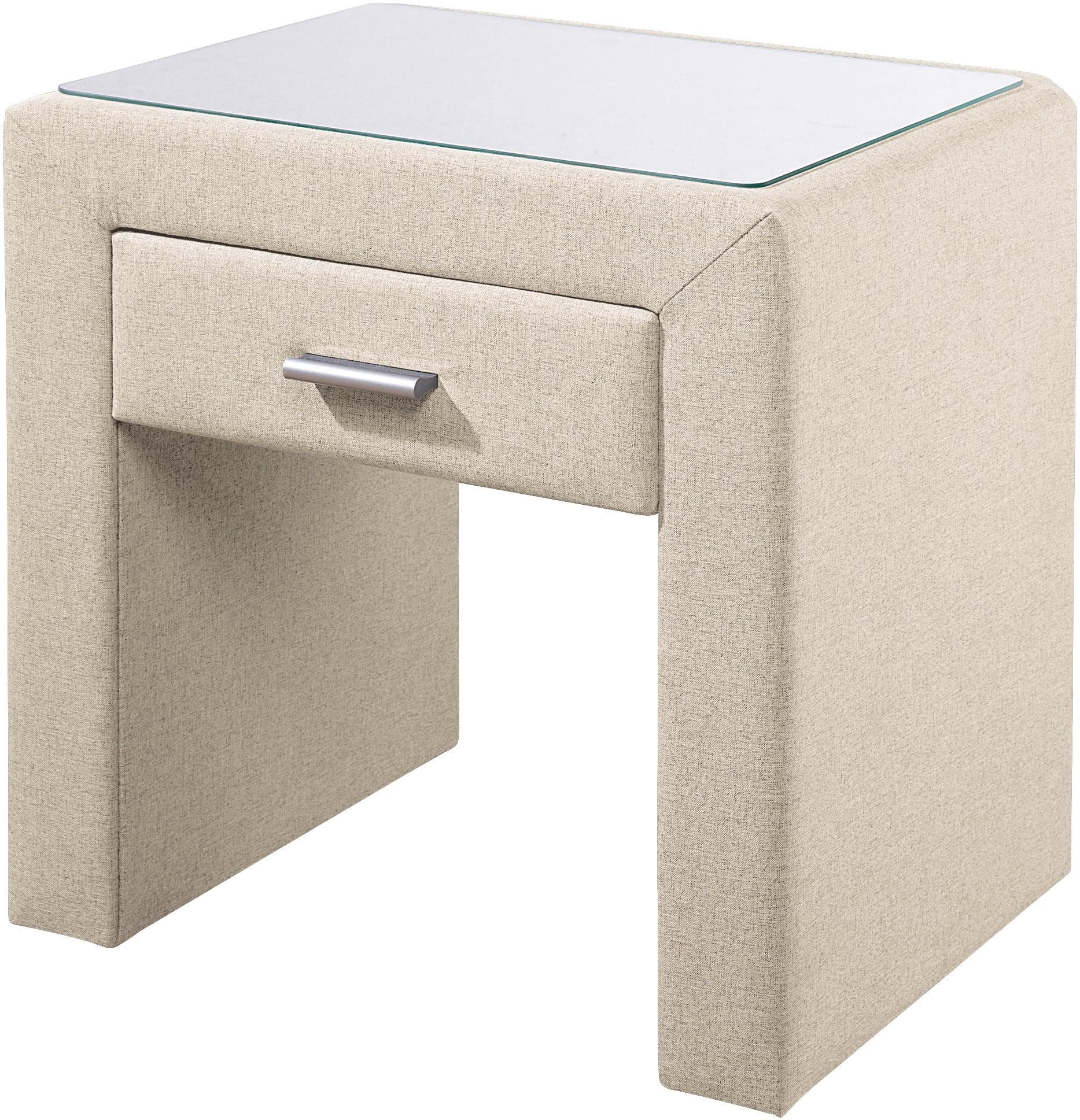 Nachtkonsole "French Velvet" mit Schublade