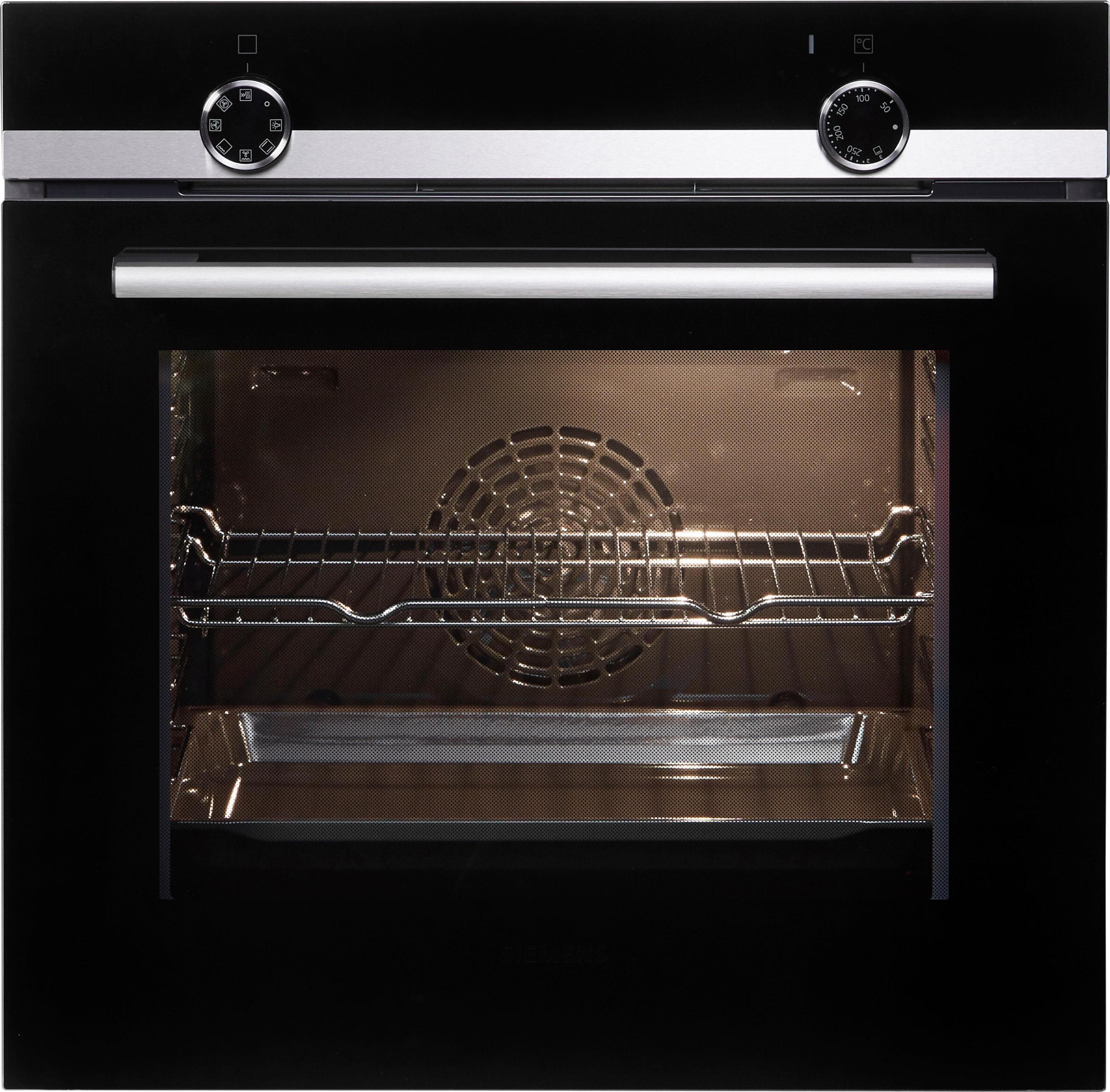 SIEMENS Einbaubackofen HB510ABR1 3D-Heißluft Plus Silber