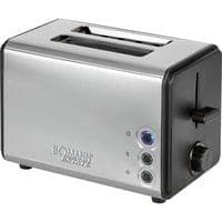 Bomann Toaster TA 1371 CB Edelstahl/schwarz 850 Watt