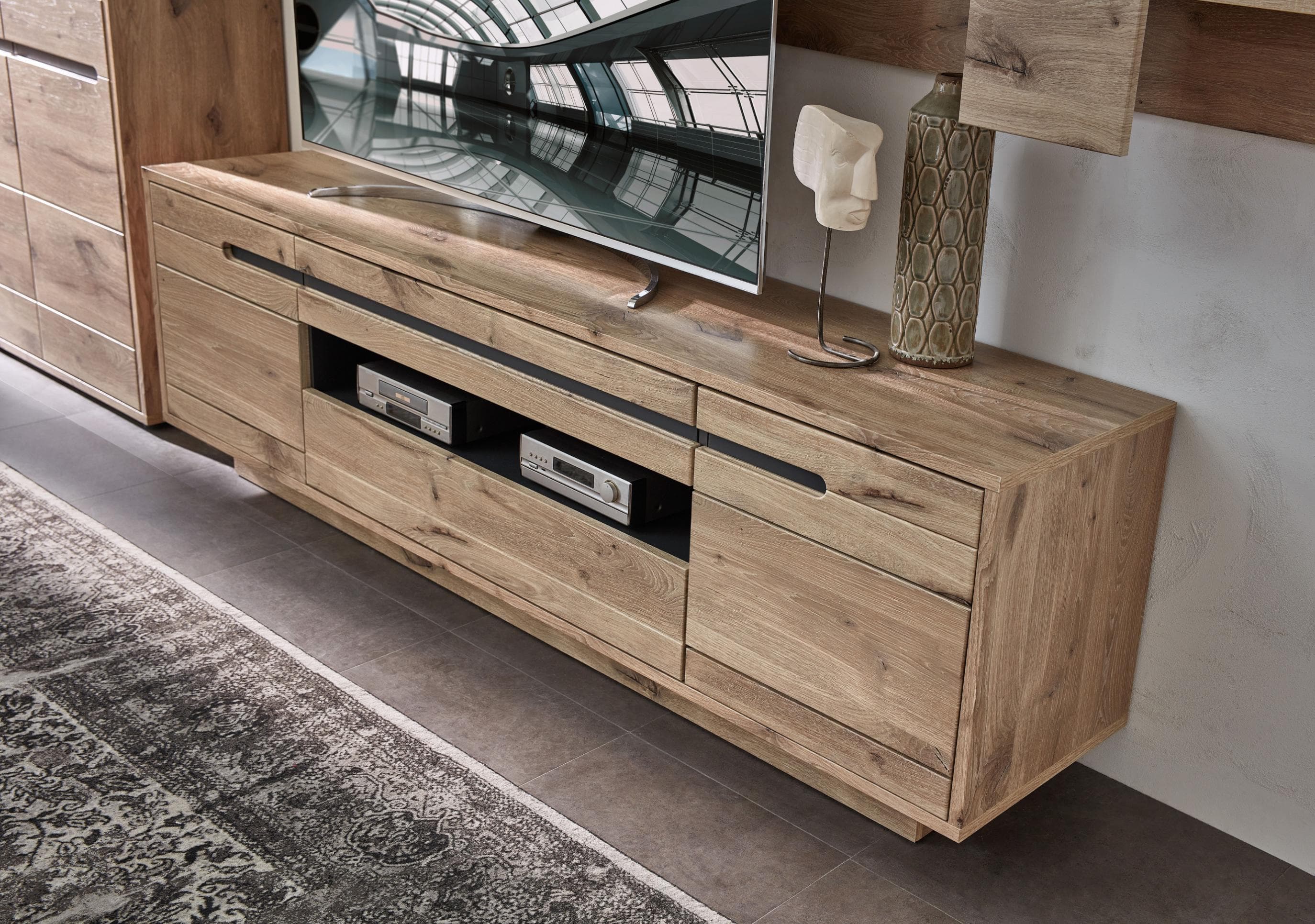 TV-Schrank INNOSTYLE BELLANO Braun Modern mit Soft-Close