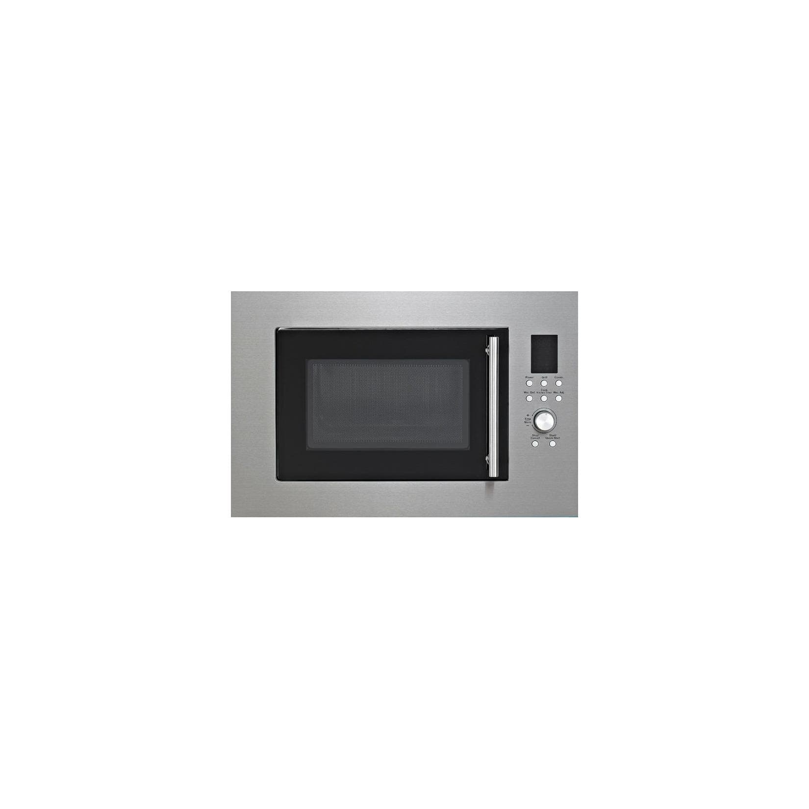 PKM Einbaumikrowelle 900 Watt Edelstahl Grill