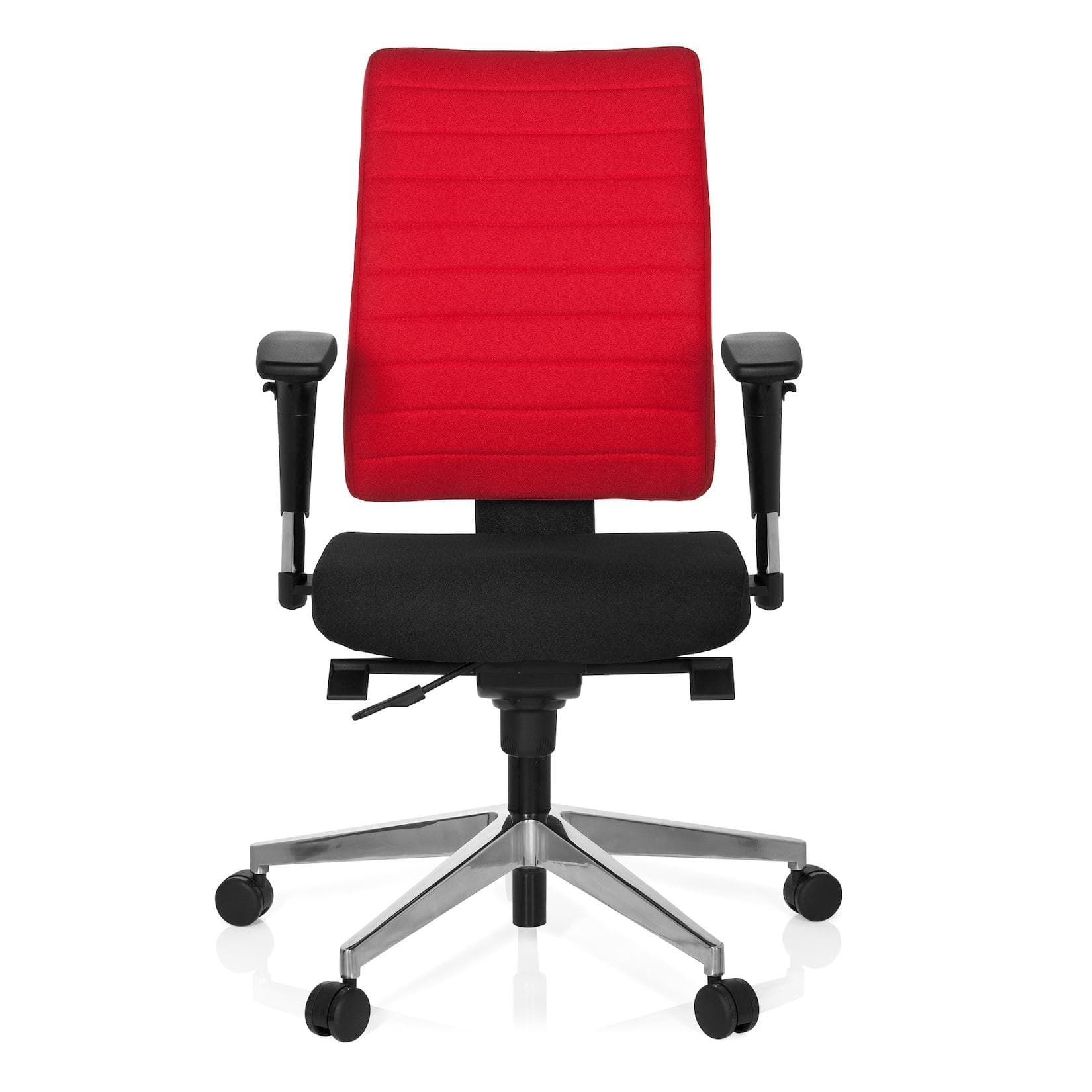 hjh OFFICE Profi Bürostuhl PRO-TEC 350 Stoff mit Armlehnen höhenverstellbar