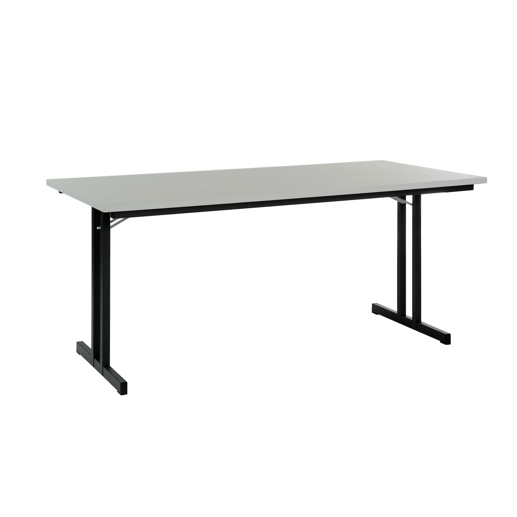 CEHA Klapptisch mit T-Fuß Gestell 180 x 80 cm Grau