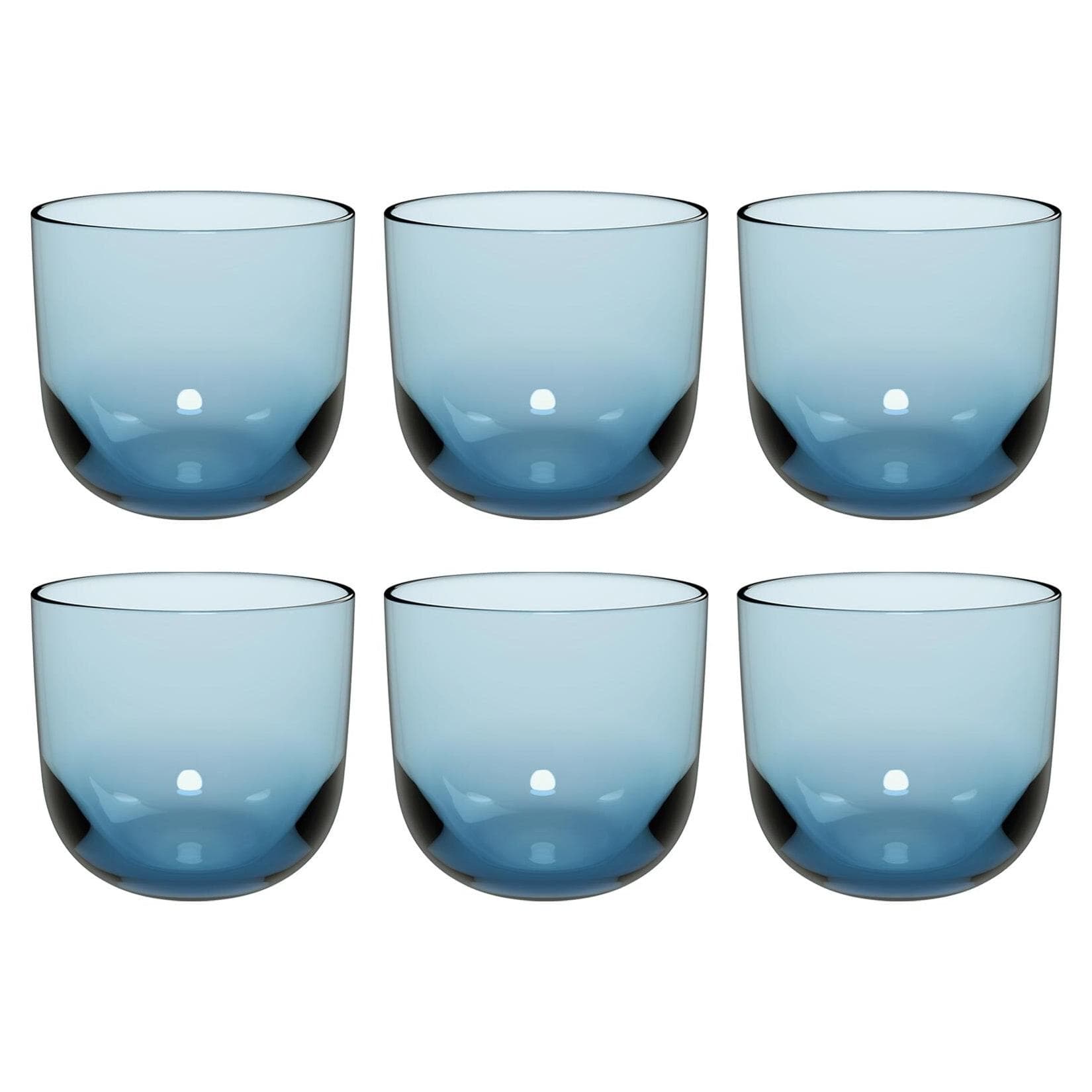 like. by Villeroy & Boch Wasserglas Set 6-tlg. blau Ice 280 ml
