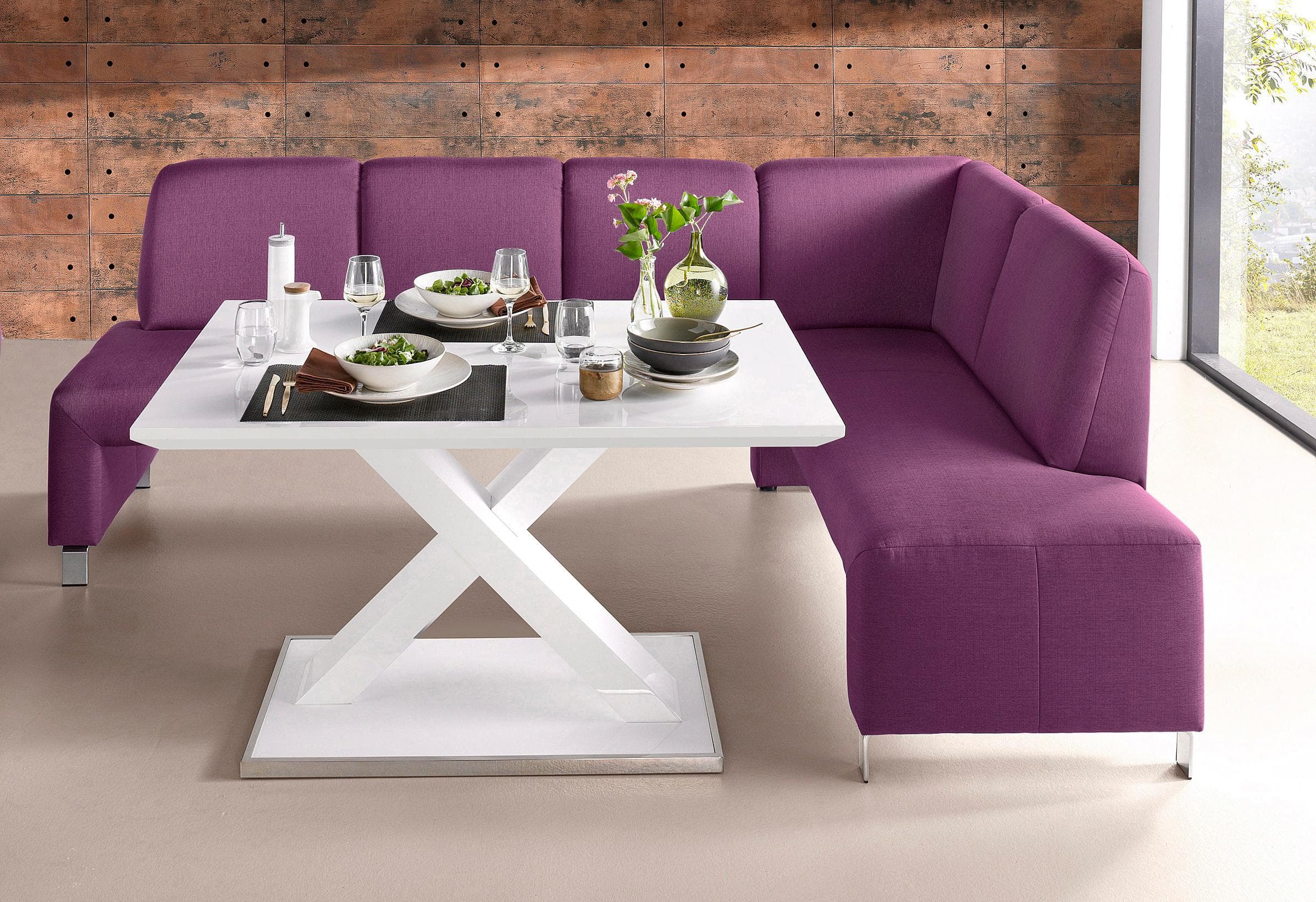 exxpo - Sofa Fashion Eckbank Intenso: Modernes Design, Hochwertige Materialien