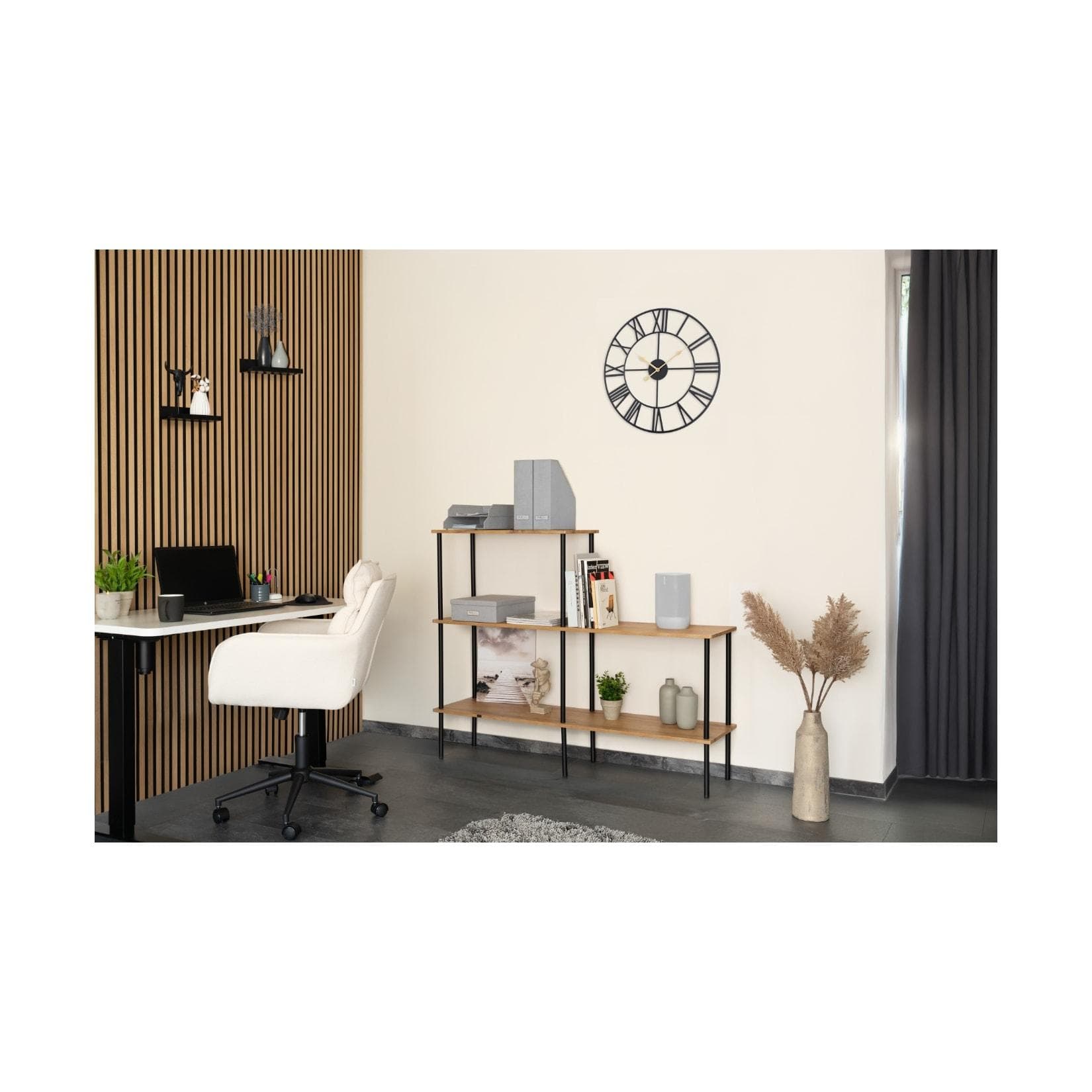 HOME DELUXE Regal INDU Oiled Oak Klassisch Modern