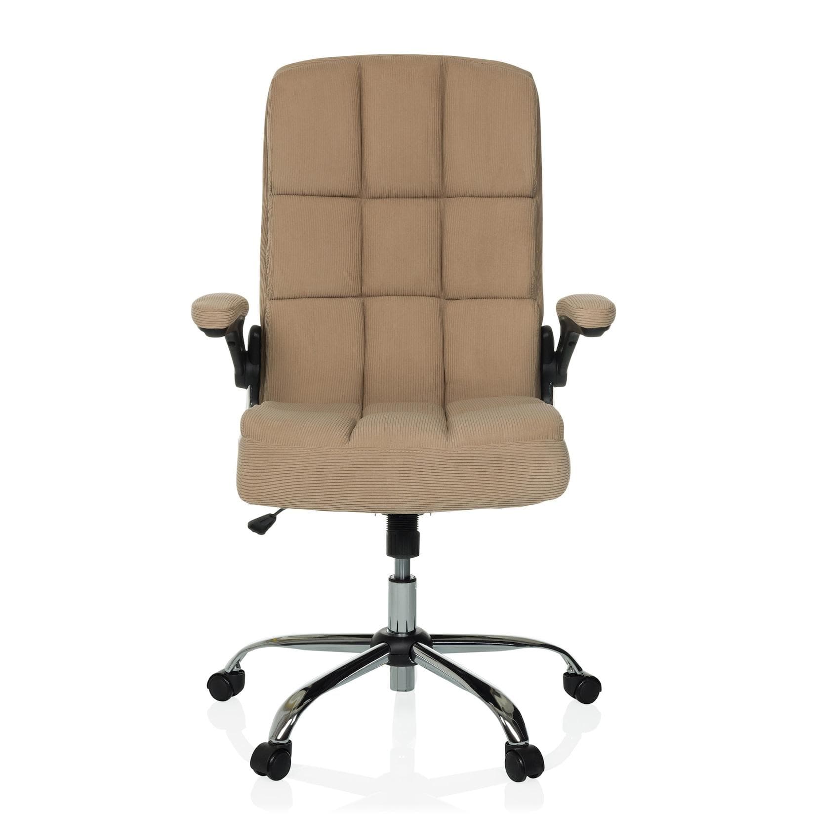 MyBuero Chefsessel RELAX WD 100: Ergonomischer Stoff-Drehstuhl für Home Office