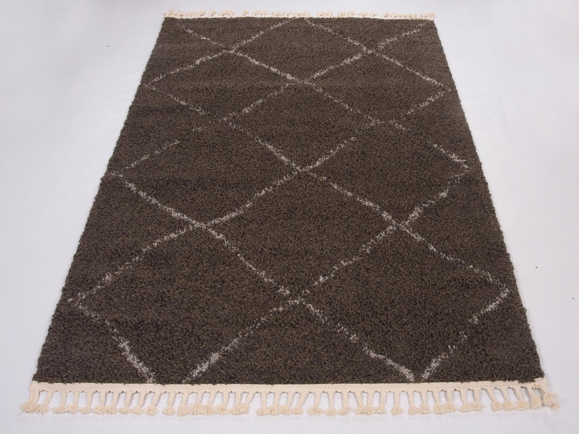 Hochflor-Teppich Donna Skandinavisches Design Kunstfaser