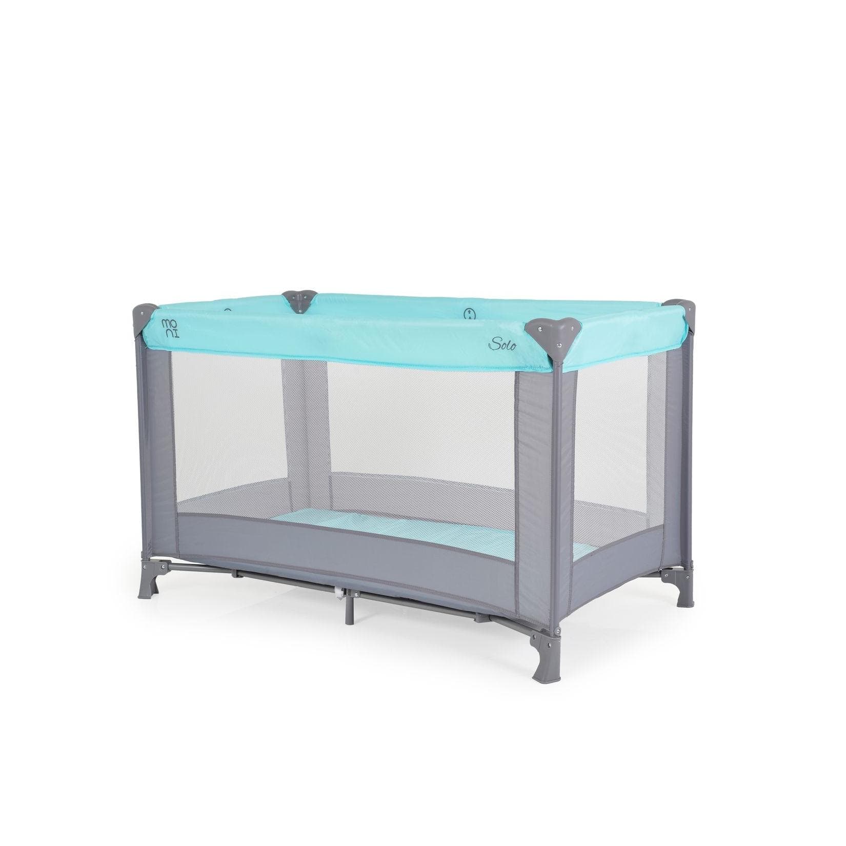 Moni Reisebett Laufstall Solo Faltmatratze Aufbewahrungstasche Türkis