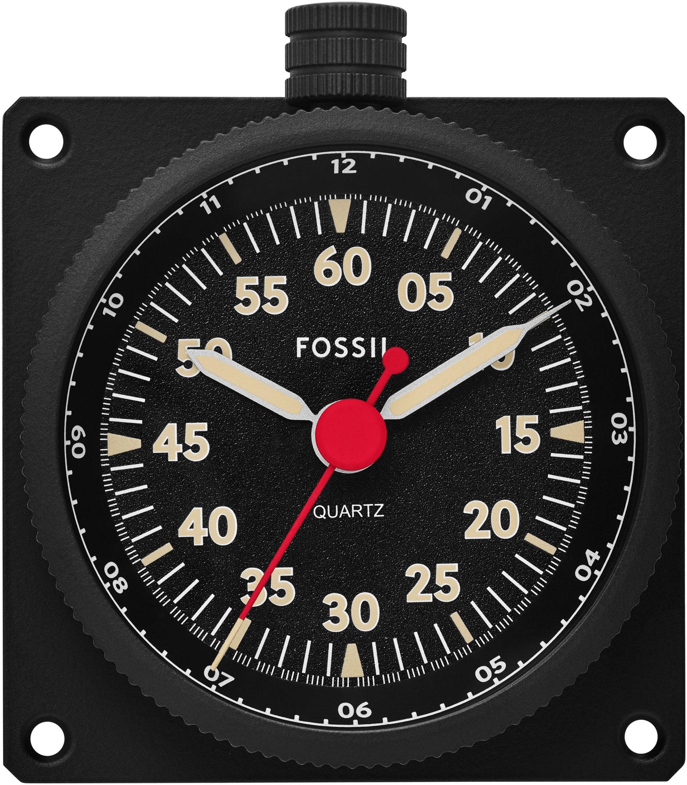 FOSSIL Tischuhr Sport Tourer FS6084 Schwarz Quarzuhr