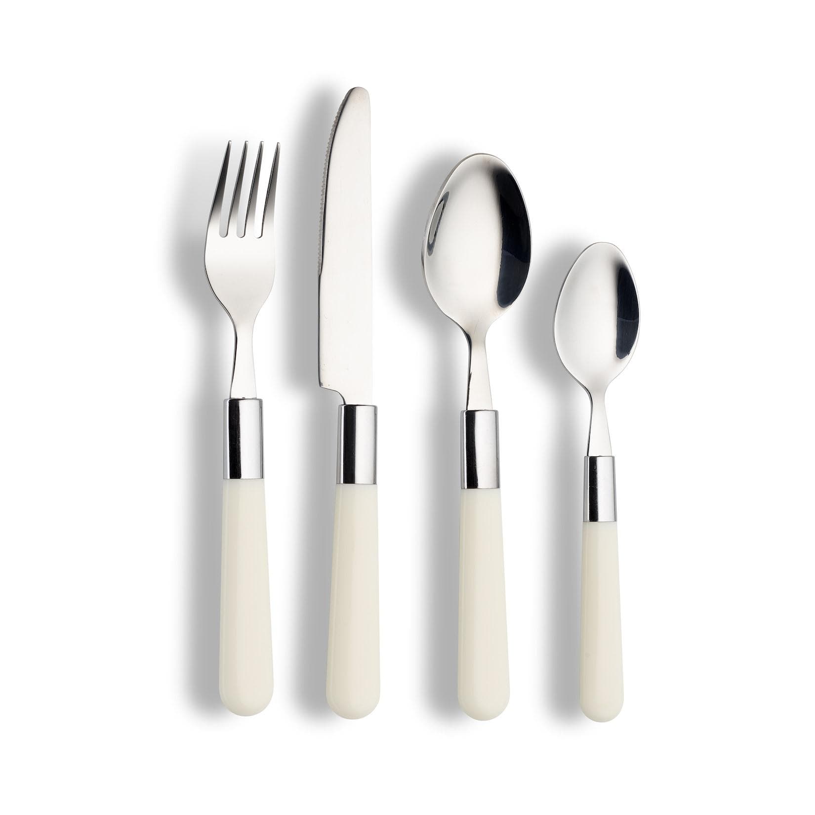 ECHTWERK Bistro Besteck-Set 16tlg Creme