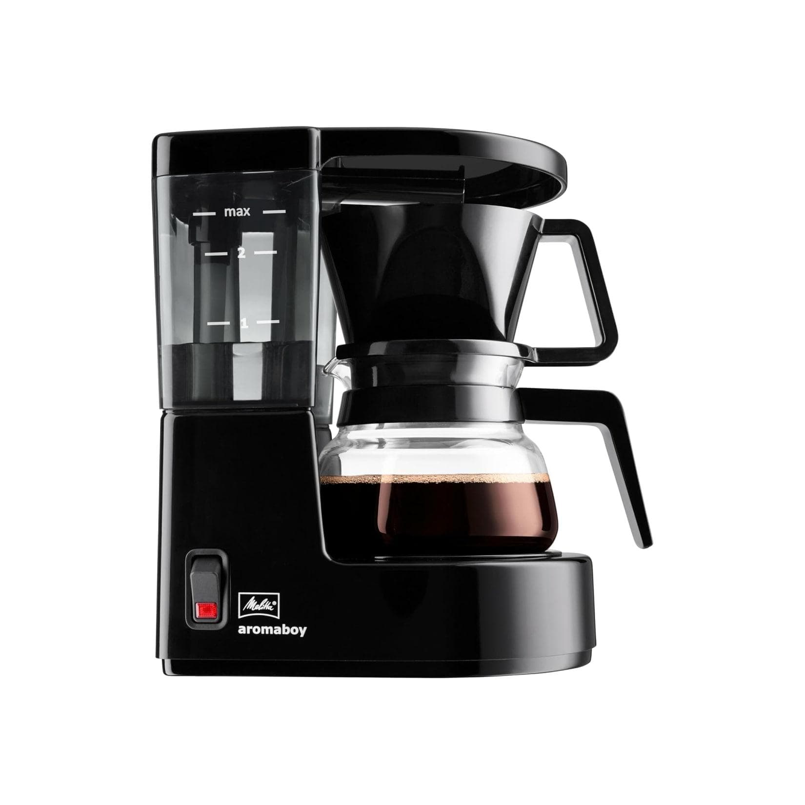 Melitta Aromaboy black 1015-02 Kompakte Kaffeemaschine Schwarz