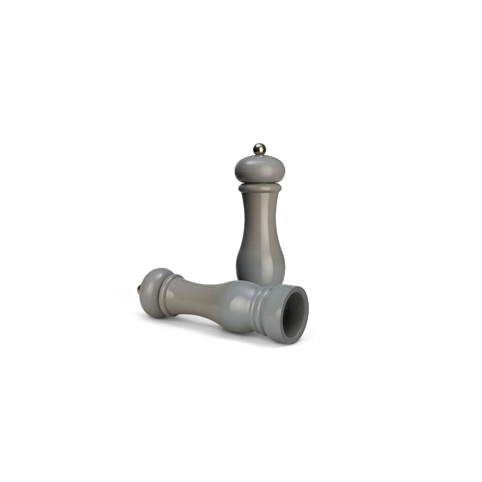 Echtwerk Salz-/Pfeffermühlen Set 2tlg Grau - Keramikmahlwerk