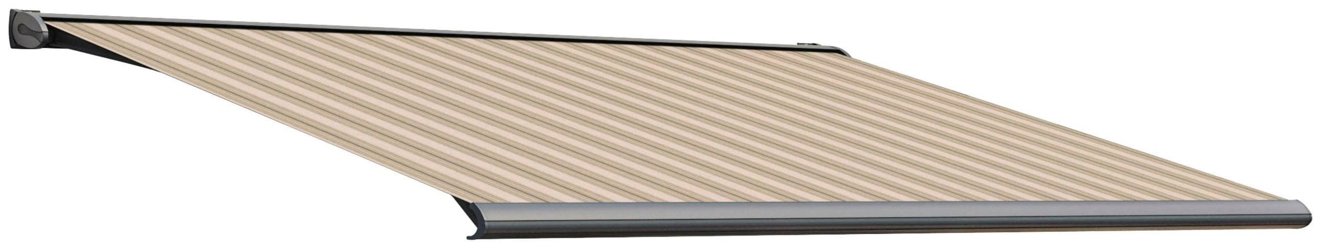 Kassettenmarkise WISMAR S-Compact Beige-Braun