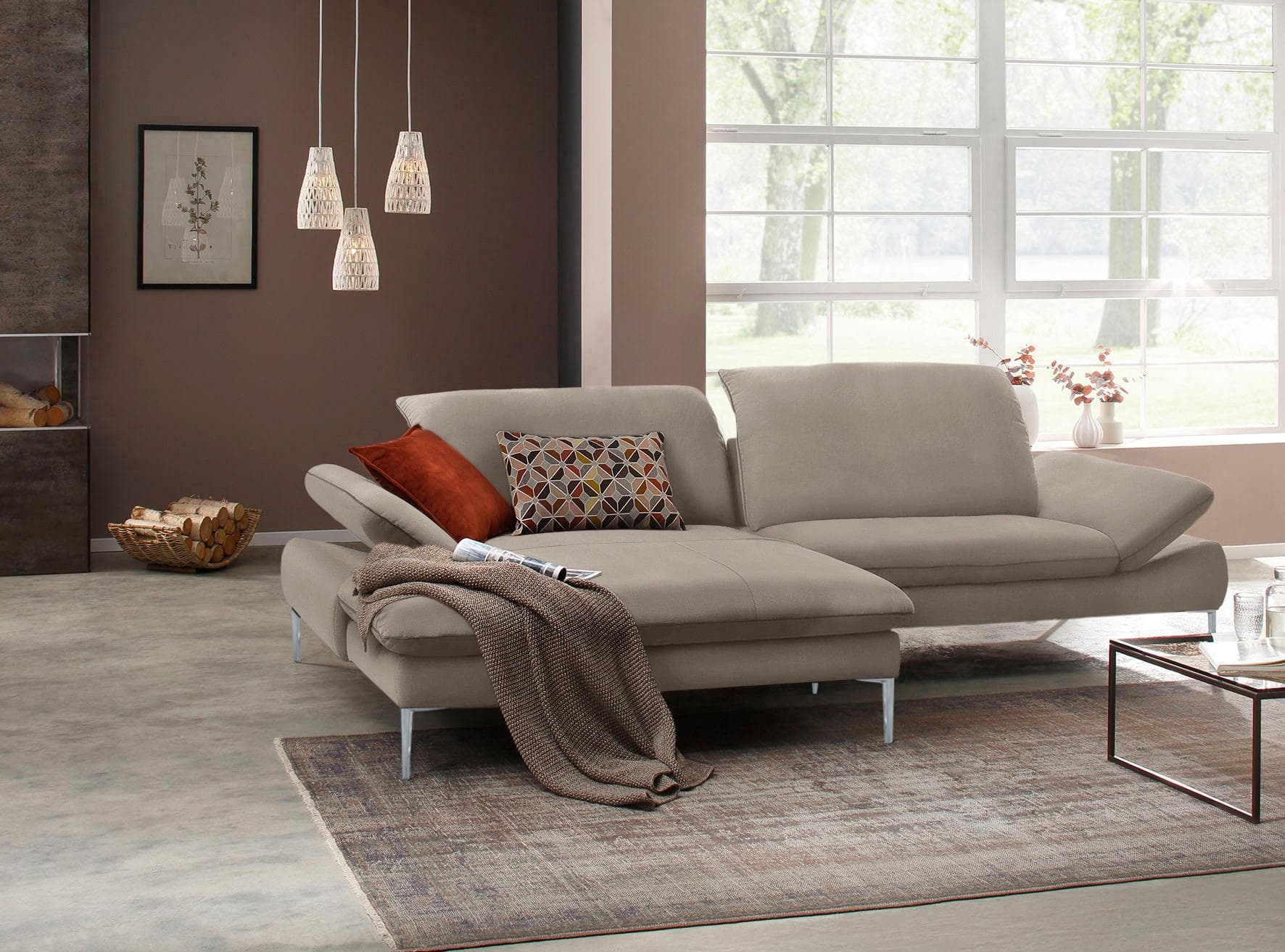W.SCHILLIG Ecksofa enjoy&MORE mit Sitztiefenverstellung und Recamiere