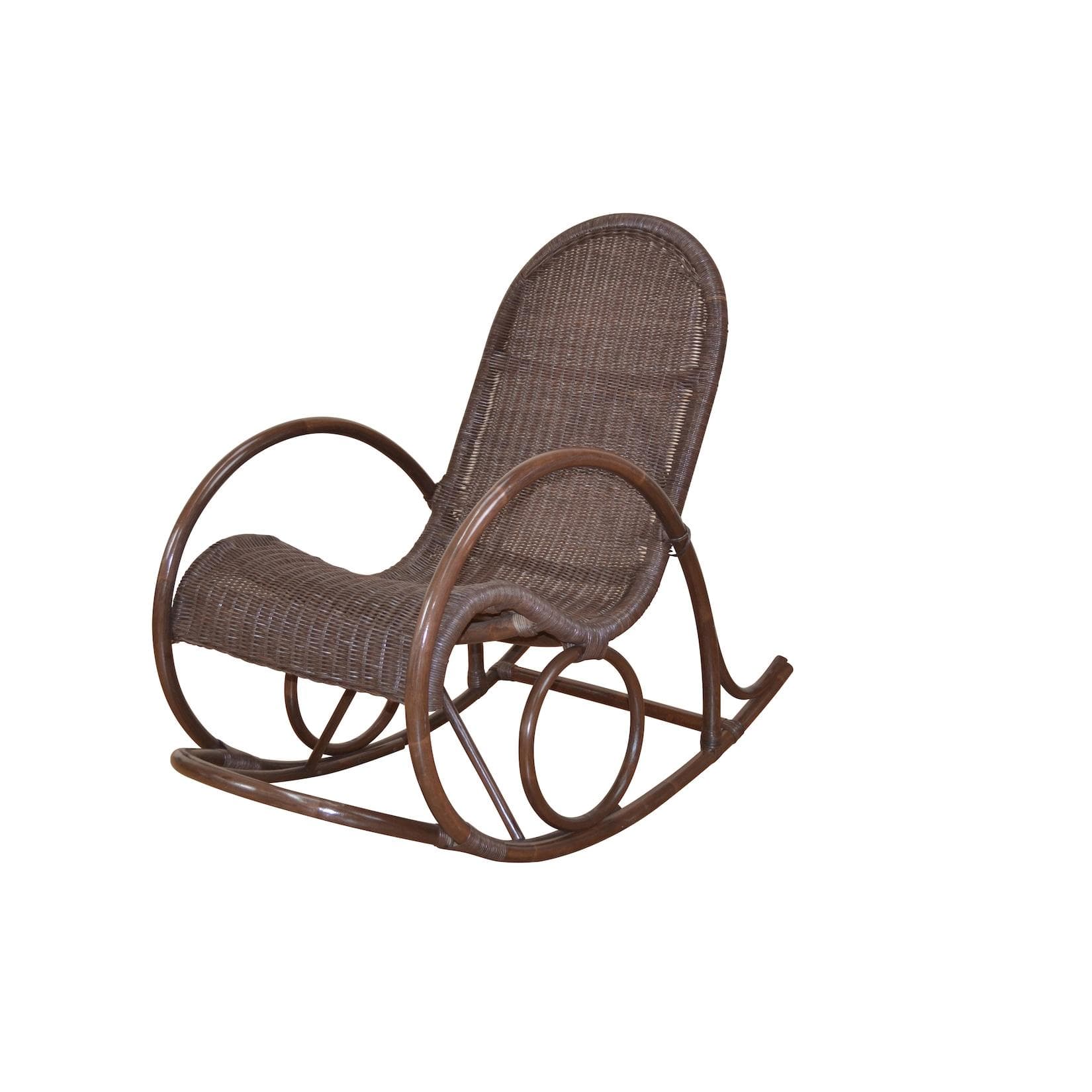 möbel direkt online Schaukelstuhl Rattan