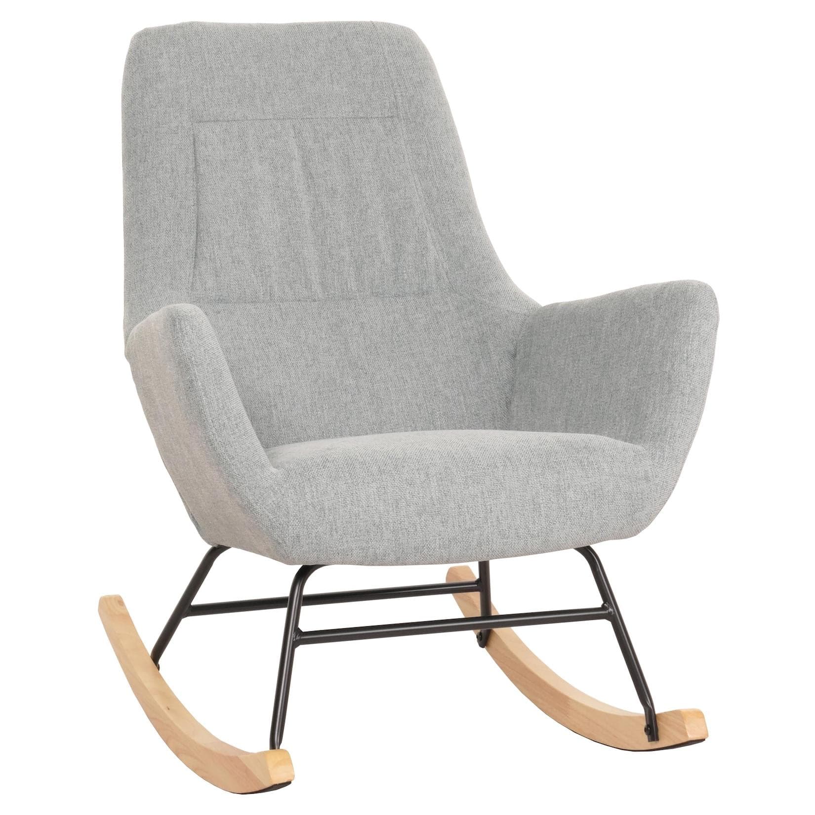 Gemütlicher Schaukelstuhl mit breiter Sitzfläche