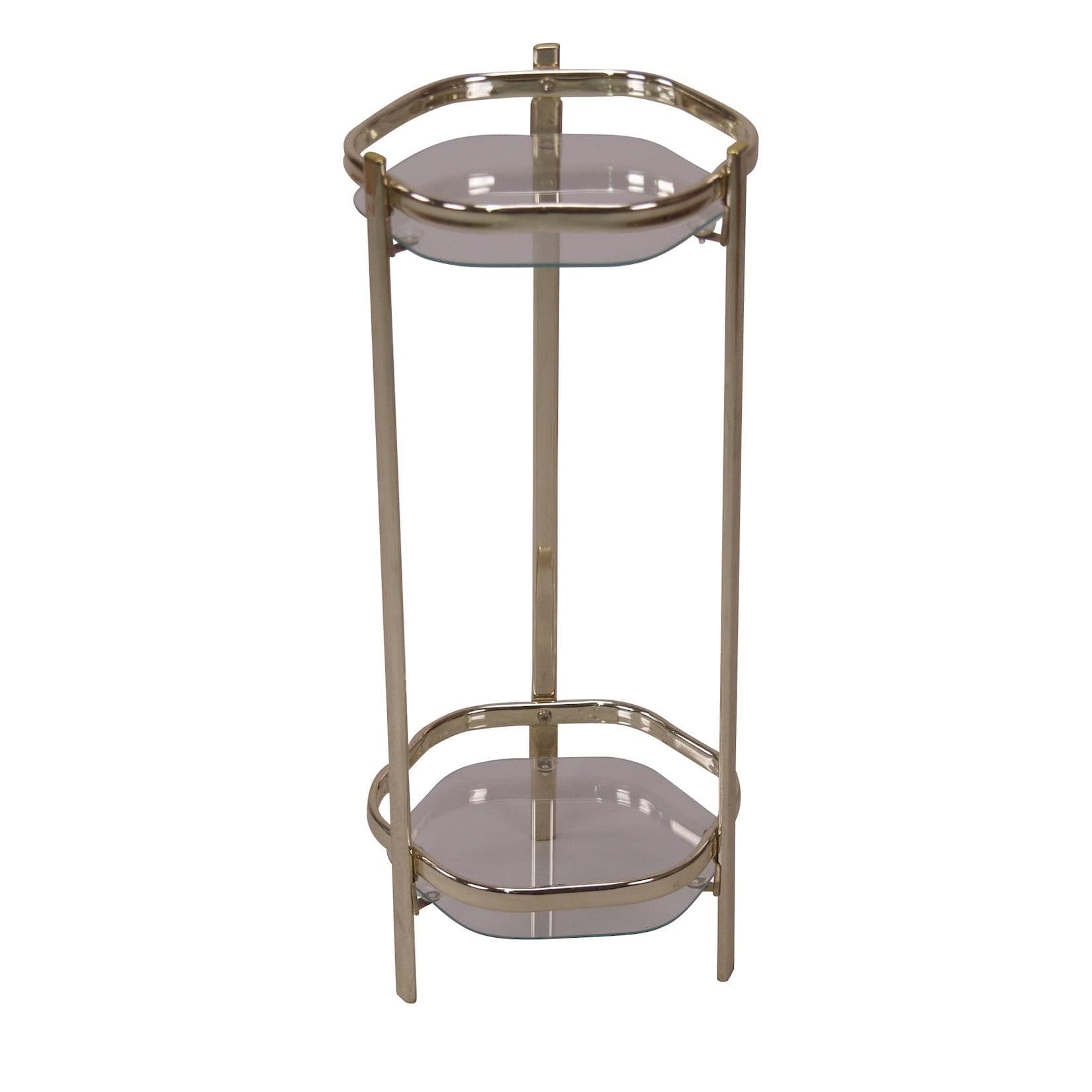 möbel direkt online Blumenständer Pflanzständer Messingfarben Stahlrohr