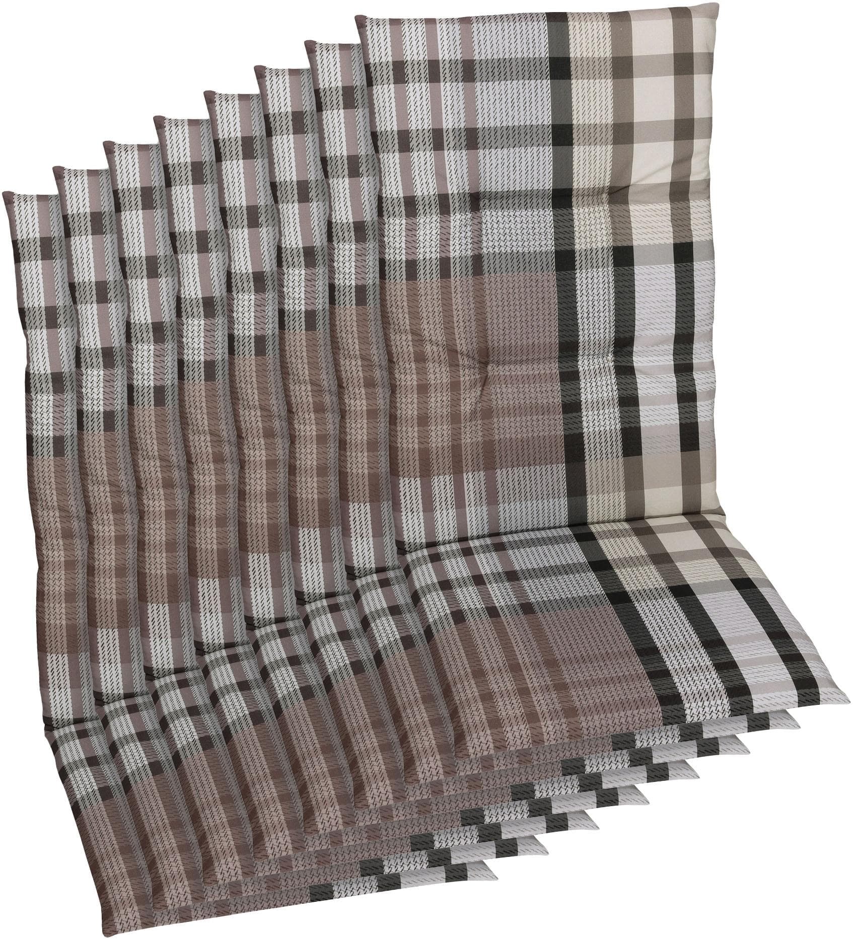 GO-DE Hochlehnerauflage Set: Komfortable Gartenstuhlpolster in verschiedenen Ausführungen