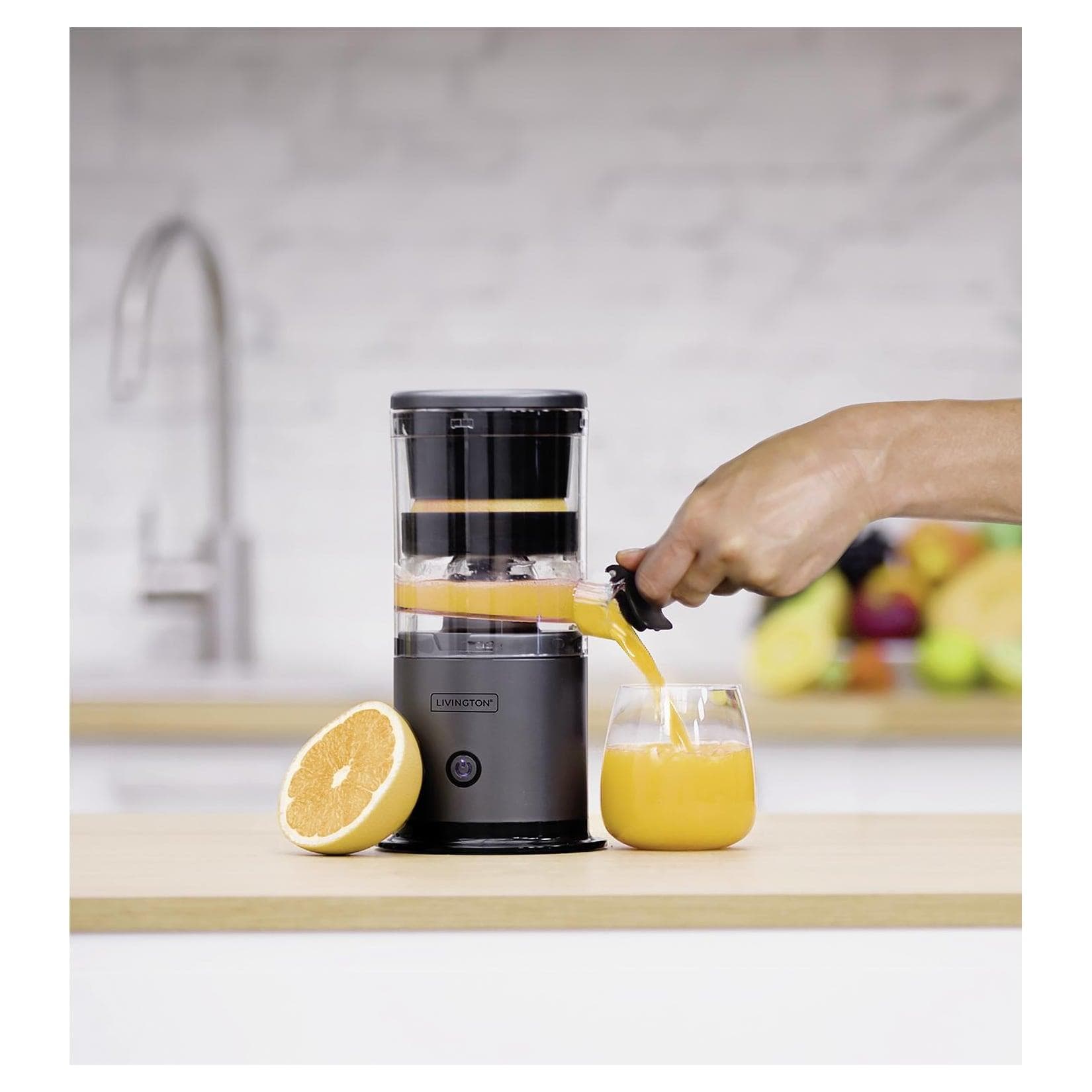 Revolutionärer Mini-Entsafter - Vollautomatisch und Akkubetrieben