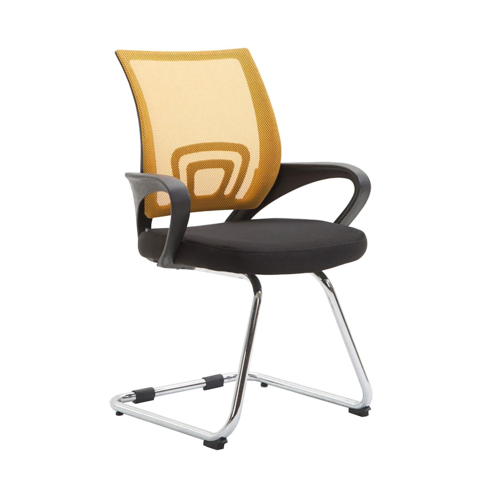 CLP Eureka Freischwinger Stuhl: Stoff- und Netzbezug für maximalen Sitzkomfort