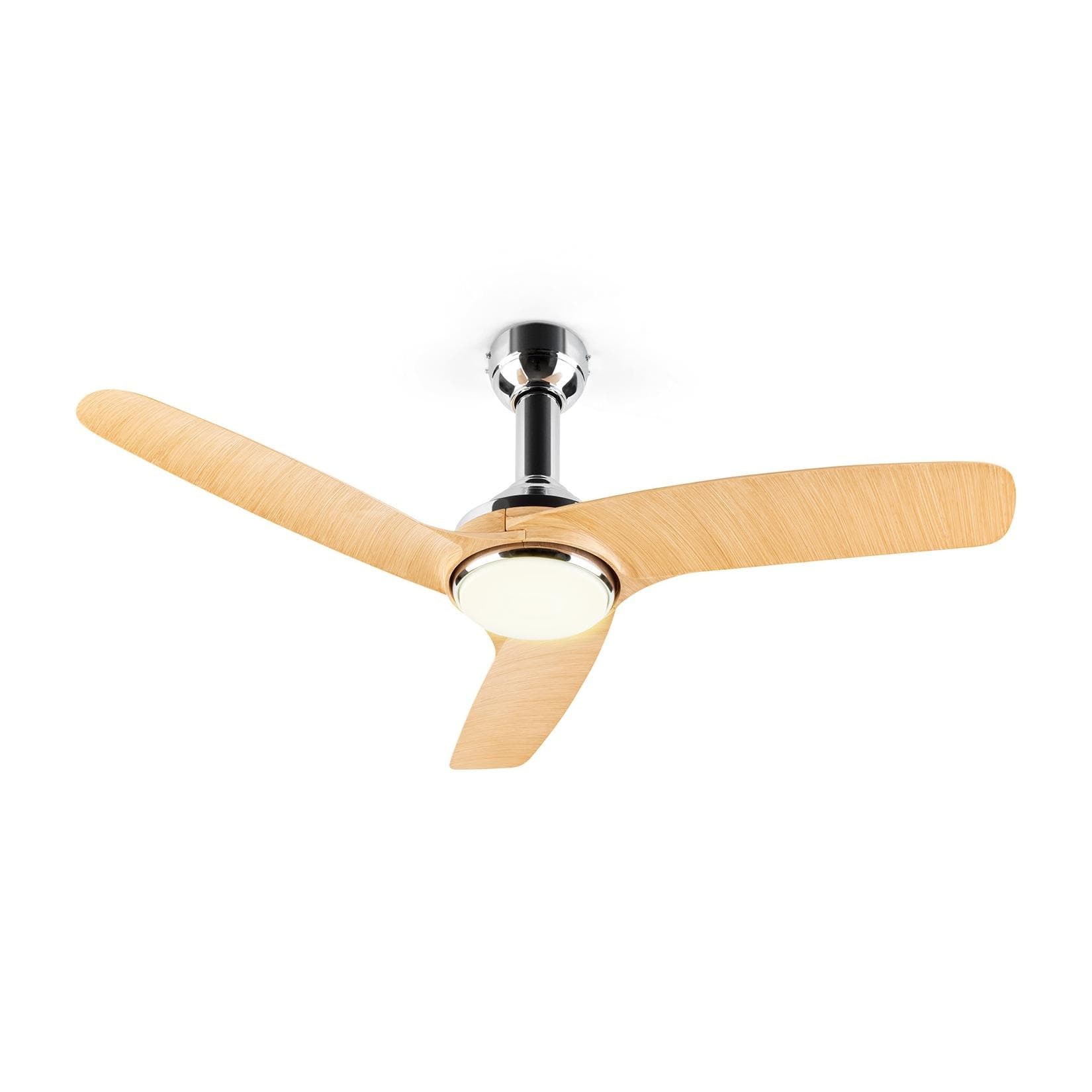 Klarstein Silent Service Deckenventilator 128 cm Holzoptik