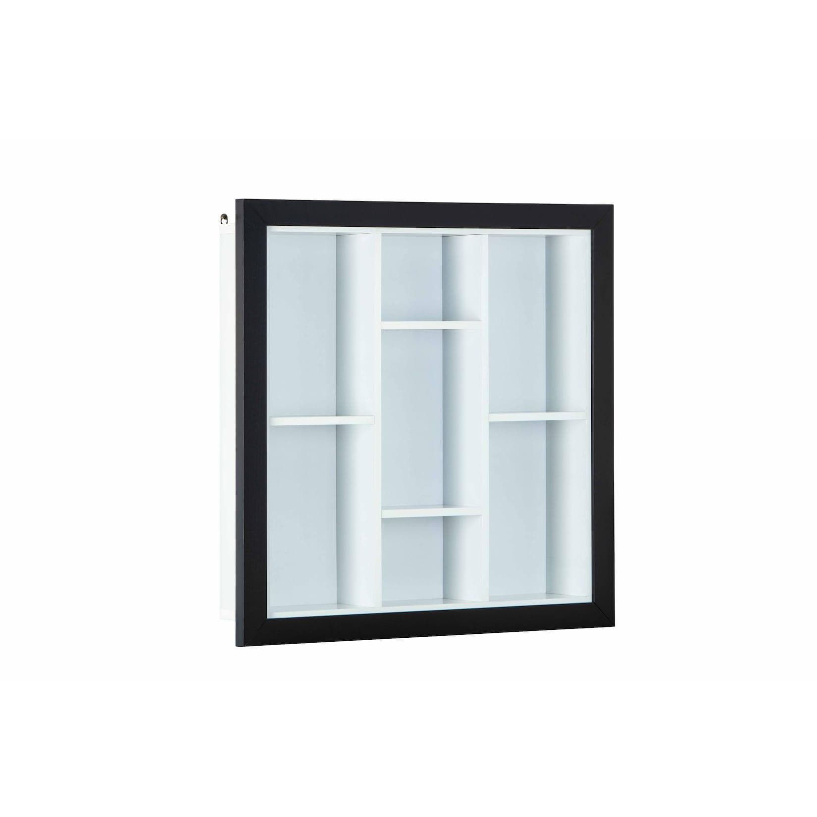 Inter Link Setzkasten Wandregal Quarium - 7 offene Fächer