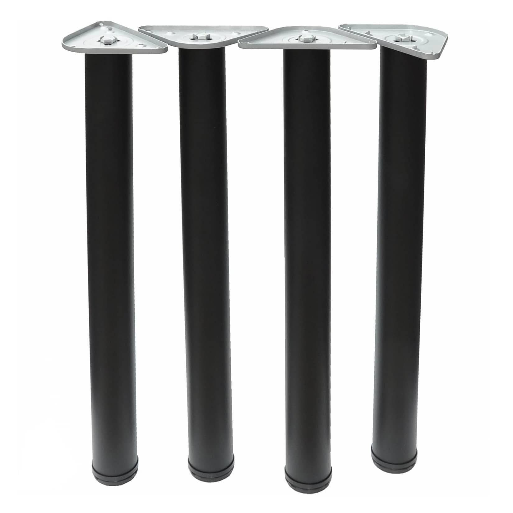 Dazikemo Tischbeine Edelstahl 710 mm x 60 mm